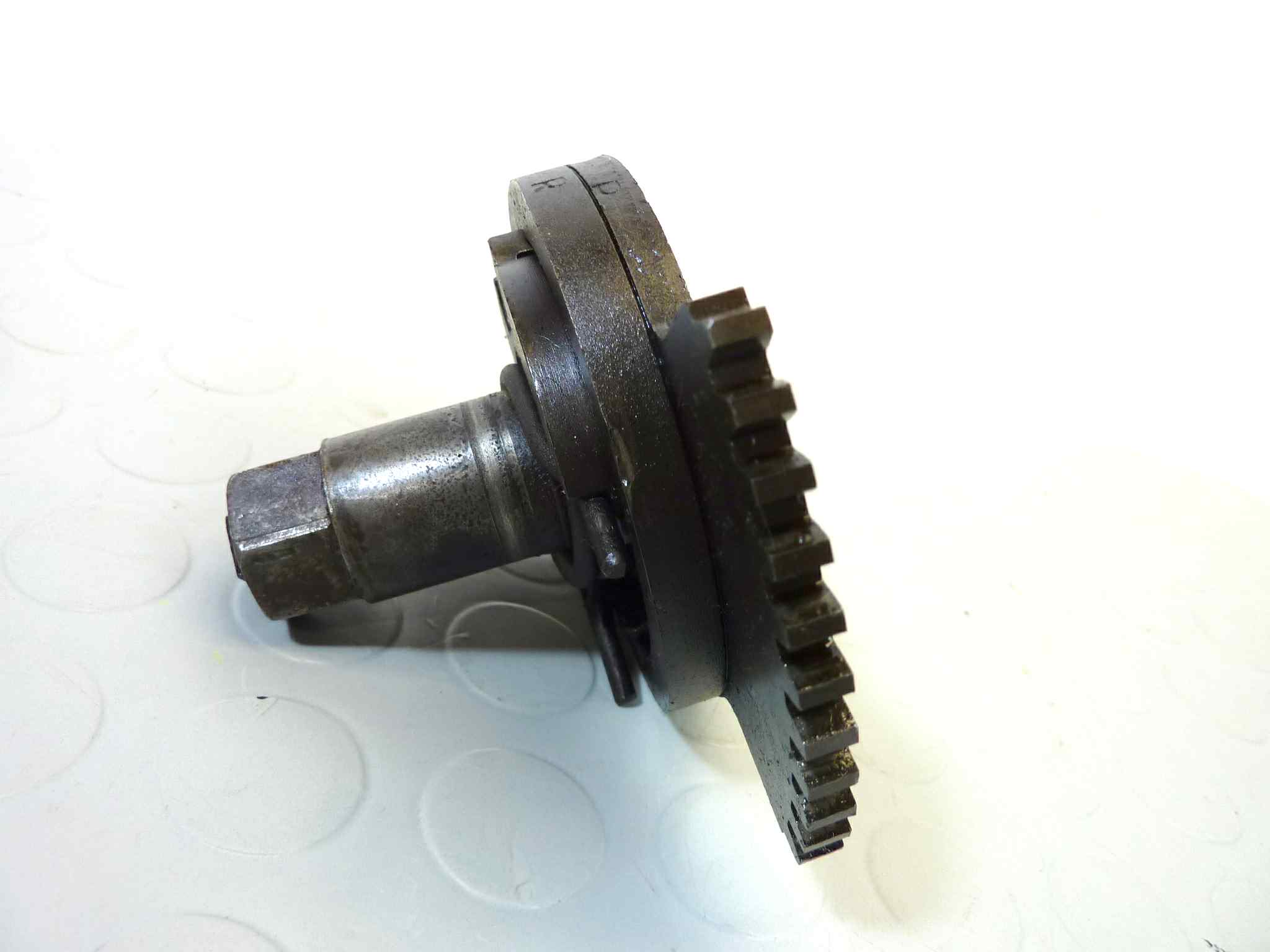 Albero selettore cambio Moto Guzzi Galletto 192 cod 39266 38236400 - immagine 8