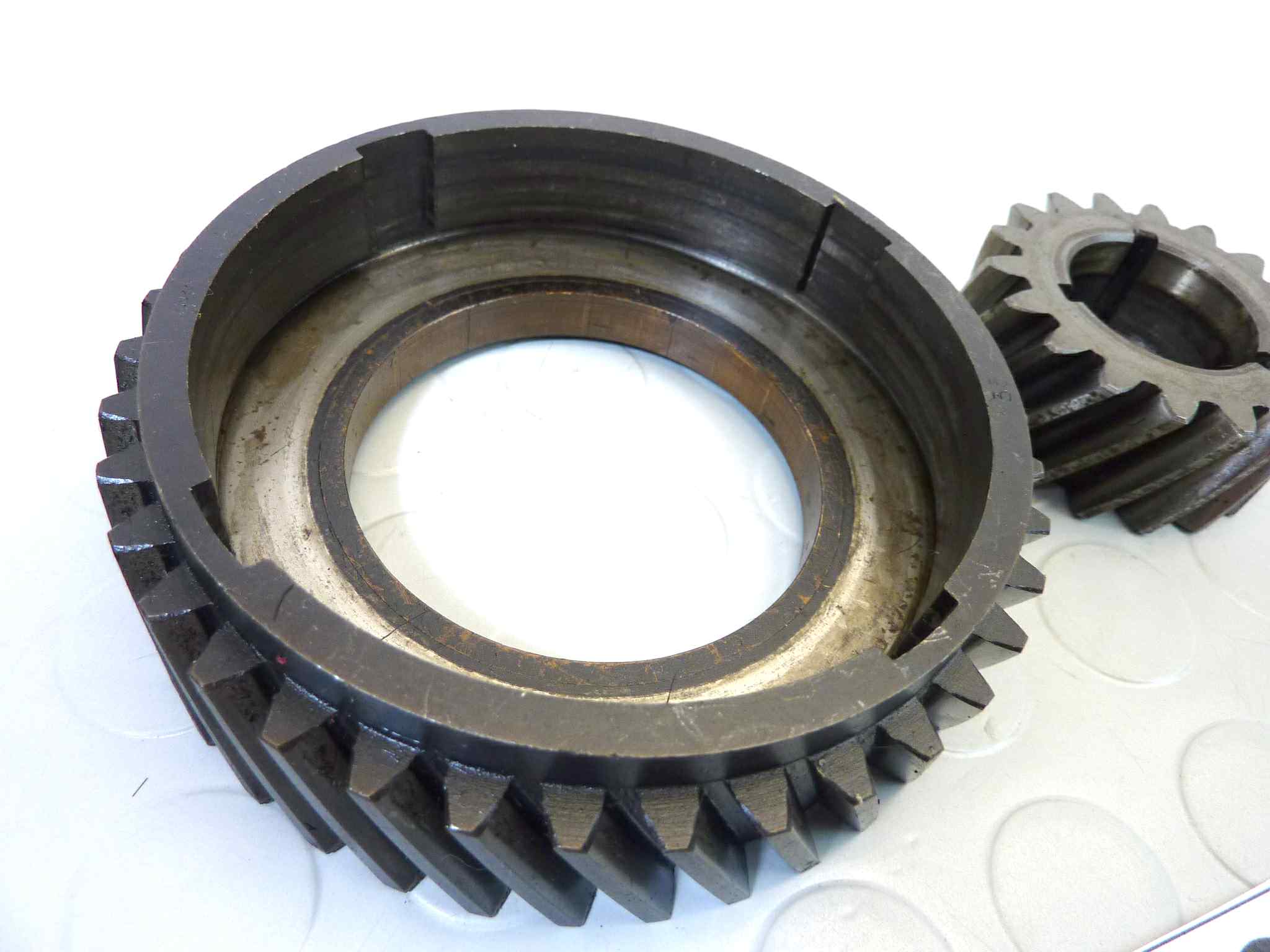 Ingranaggi trasmissione primaria completa Guzzi Galletto 175 192 - immagine 2