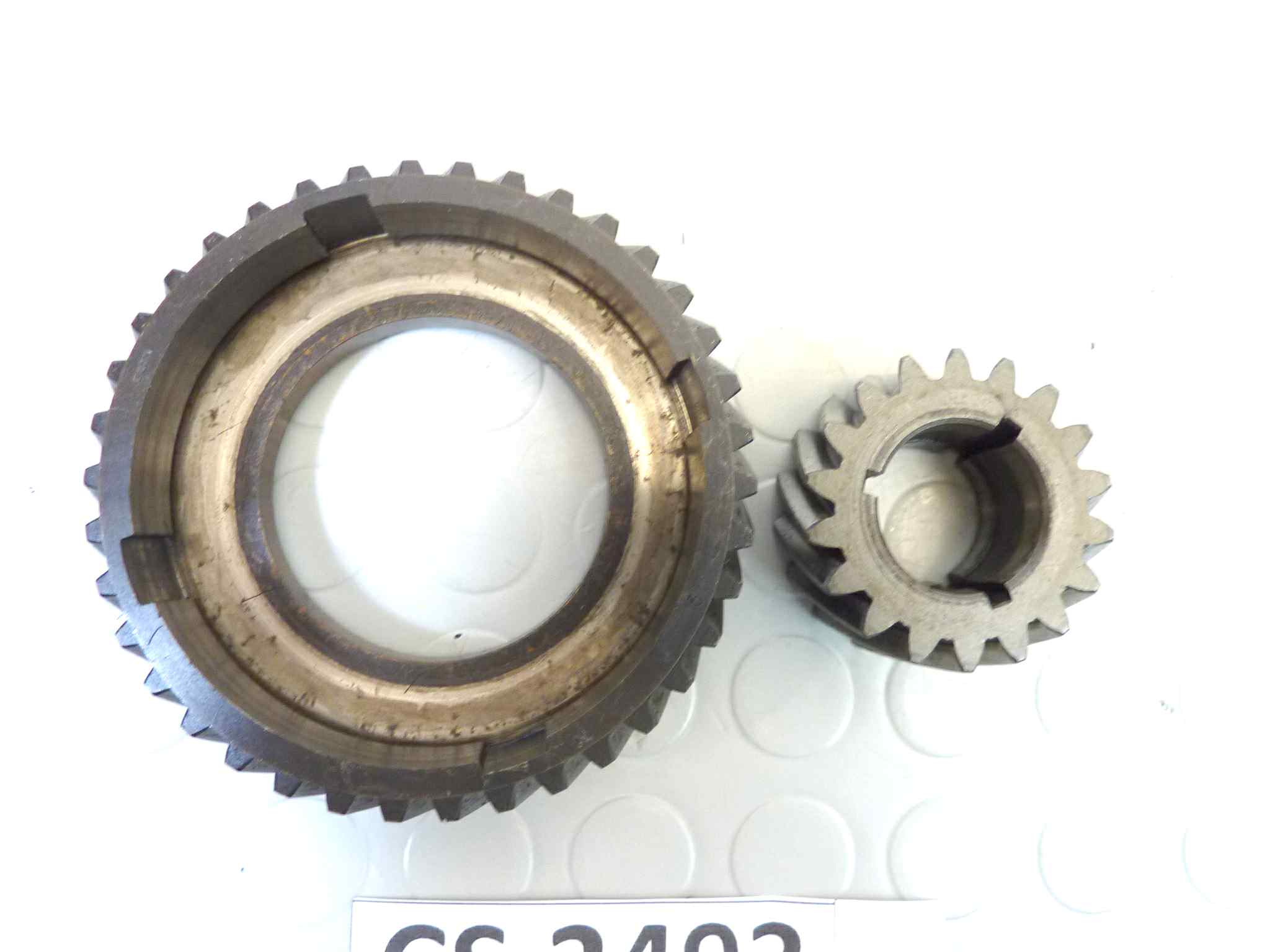 Ingranaggi trasmissione primaria completa Guzzi Galletto 175 192 - immagine 4