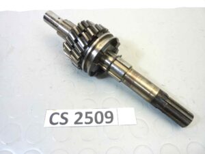 Albero secondario Guzzi V7 700 con manicotto prima seconda marcia ingranaggi seconda e terza cod 12213600