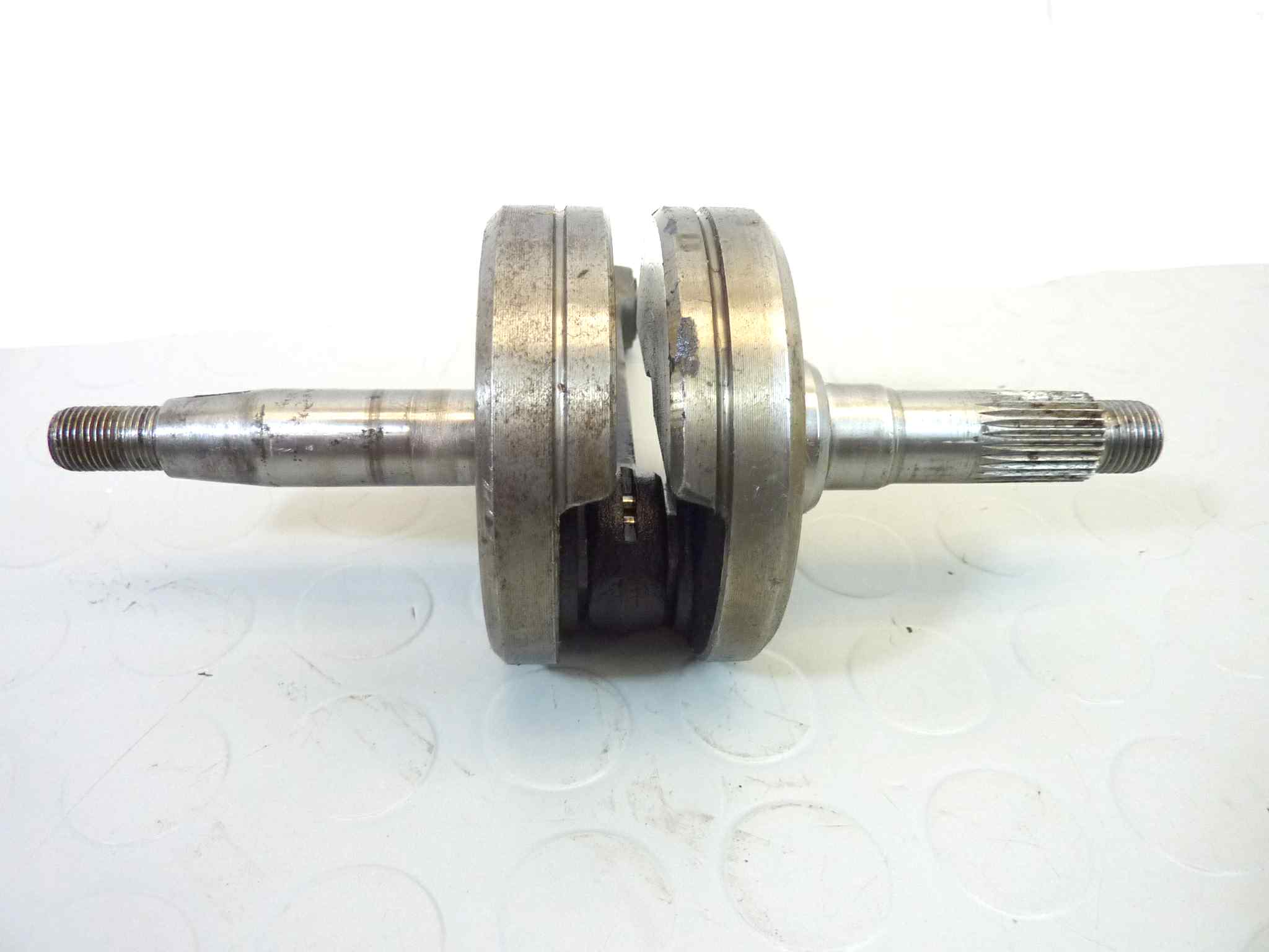 Albero motore con biella Guzzi Dingo 1967 4 Marce Trotter 50 I ed cod 40064000 - immagine 3