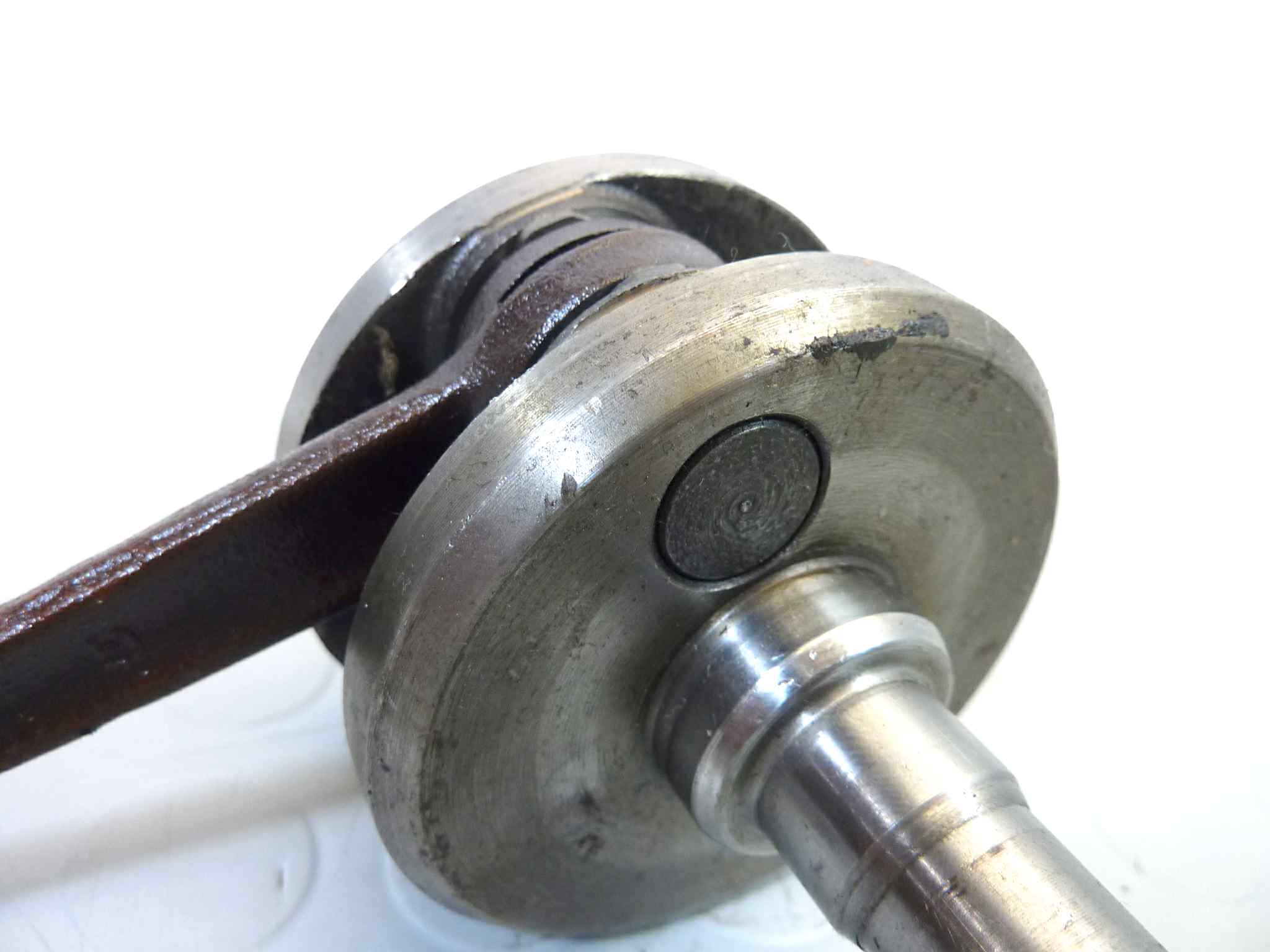 Albero motore con biella Guzzi Dingo 1967 4 Marce Trotter 50 I ed cod 40064000 - immagine 7