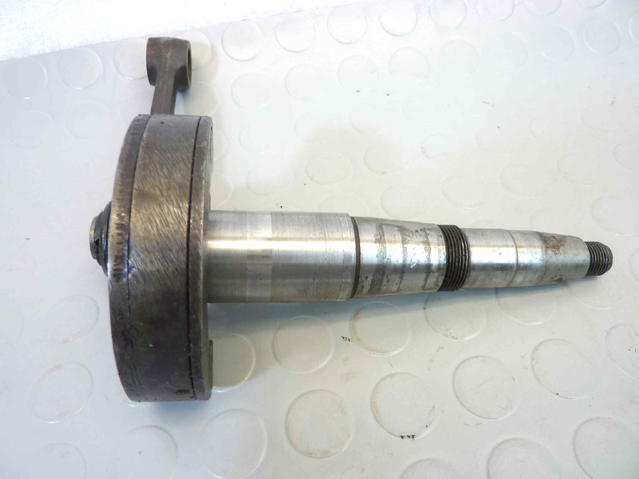 Albero motore con biella Guzzi Galletto 192 cod 26064201 - immagine 2