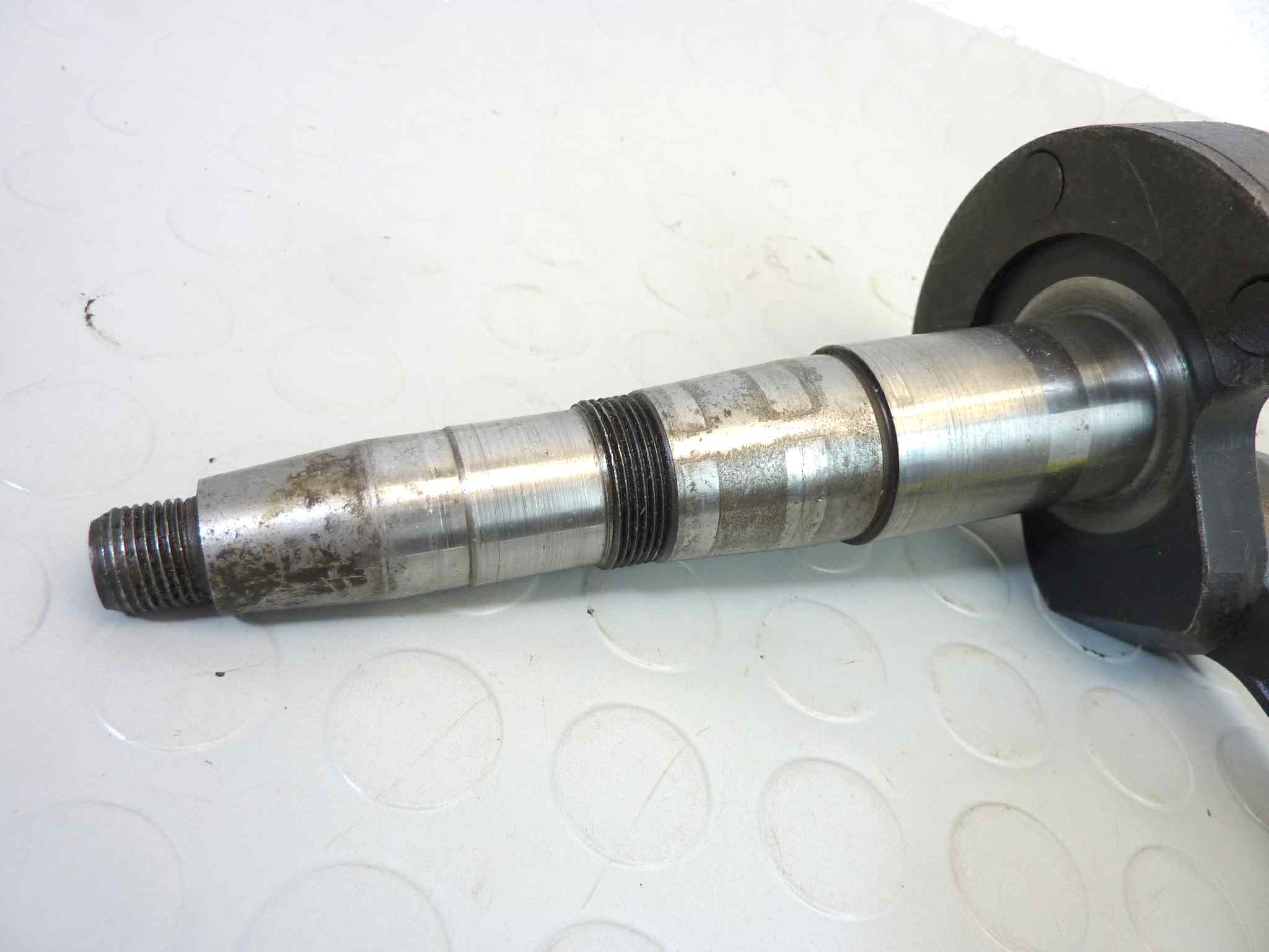 Albero motore con biella Guzzi Galletto 192 cod 26064201 - immagine 5