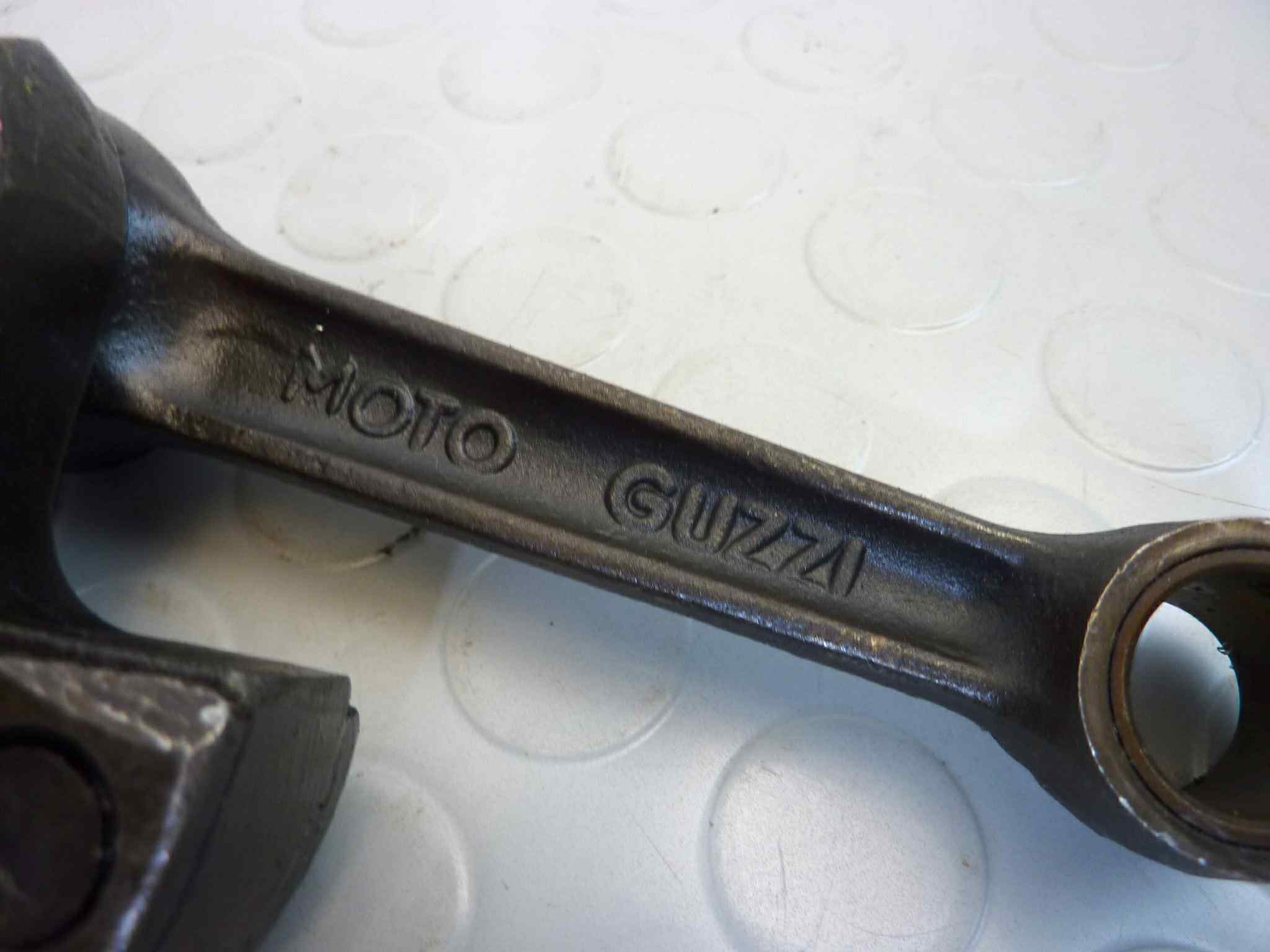 Albero motore con biella Guzzi Galletto 192 cod 26064201 - immagine 8