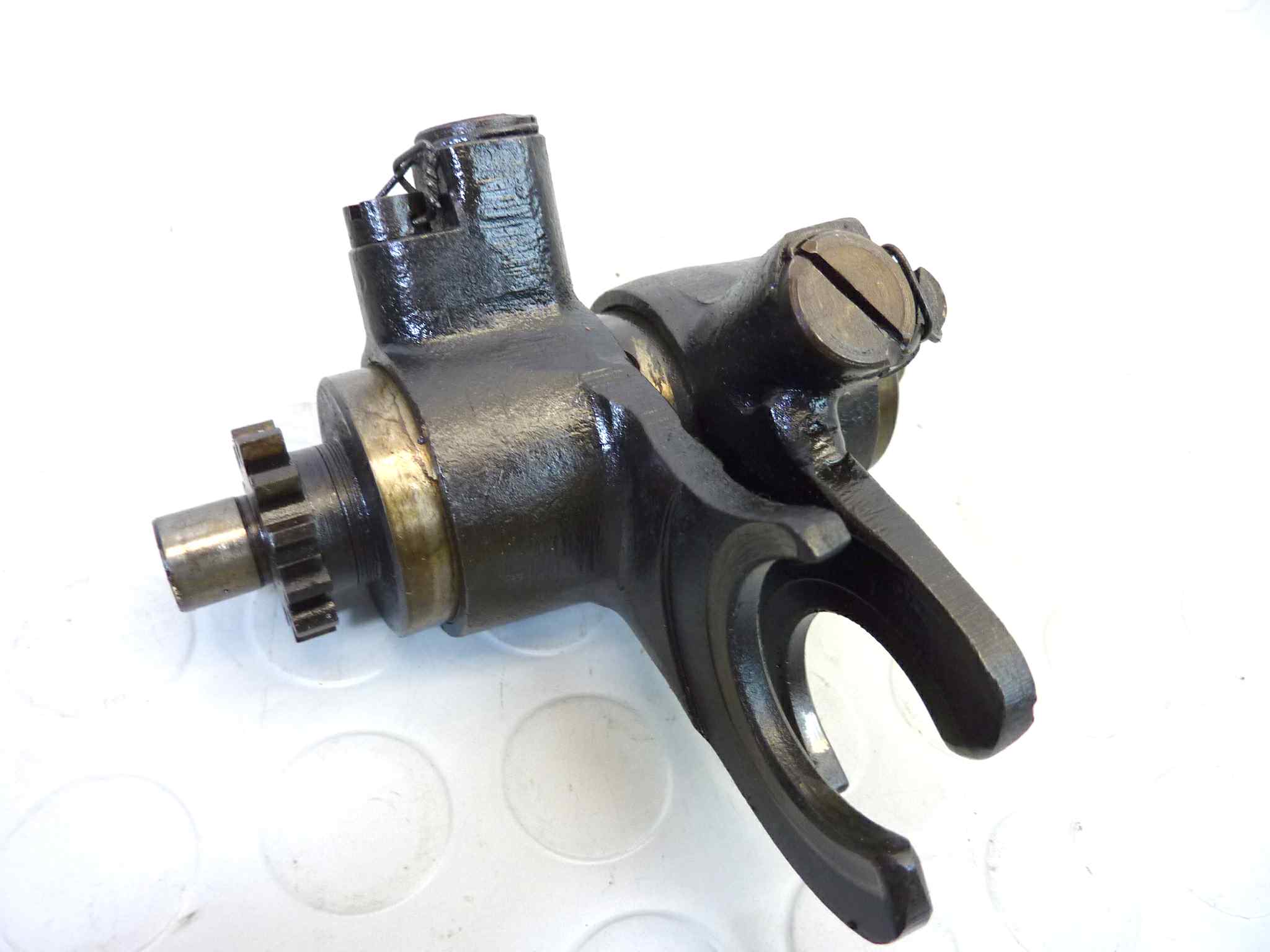 Tamburo scanalato con forcellini Moto Guzzi Galletto 192 - immagine 2