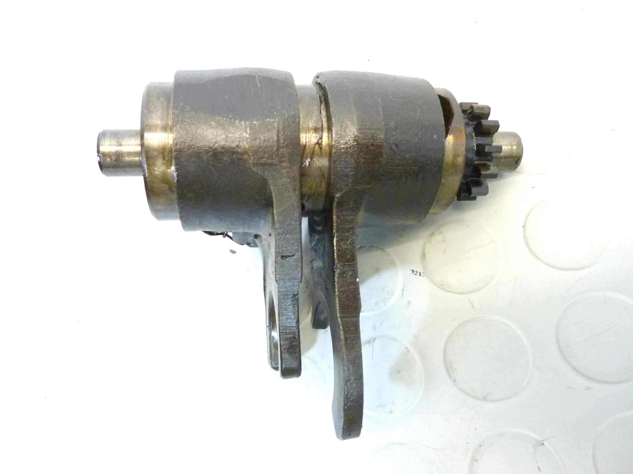 Tamburo scanalato con forcellini Moto Guzzi Galletto 192 - immagine 5