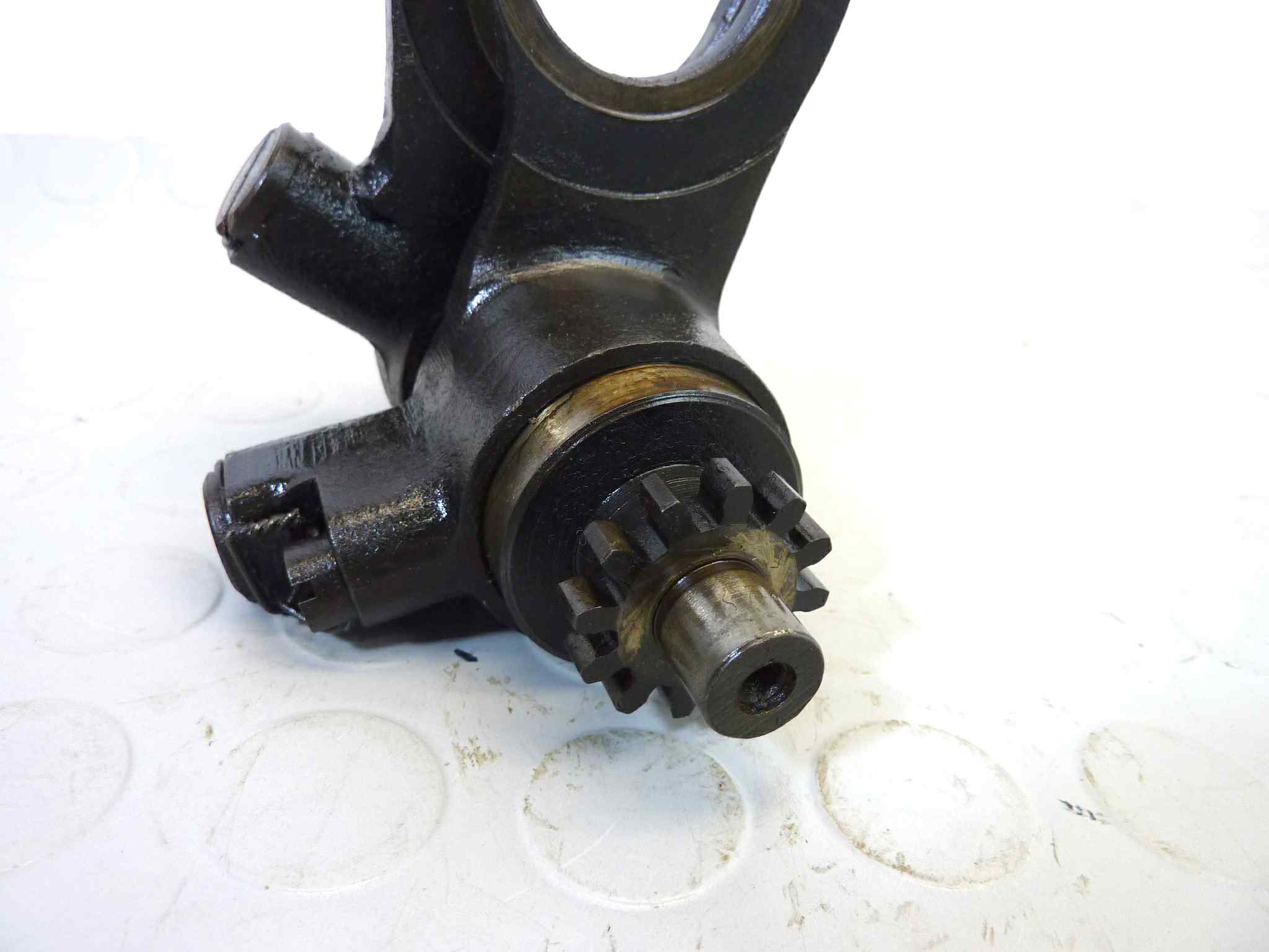 Tamburo scanalato con forcellini Moto Guzzi Galletto 192 - immagine 8