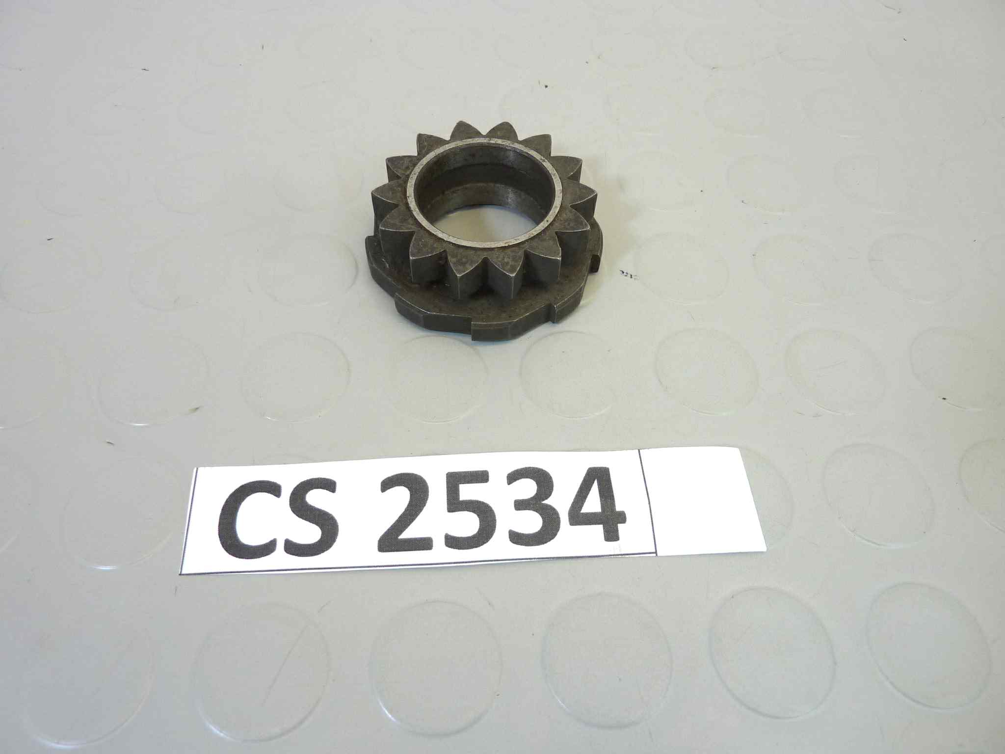 Ingranaggio messa in moto Guzzi Zigolo 110 14 denti NUOVO fondo di magazzino, LEGGI DESCRIZIONE