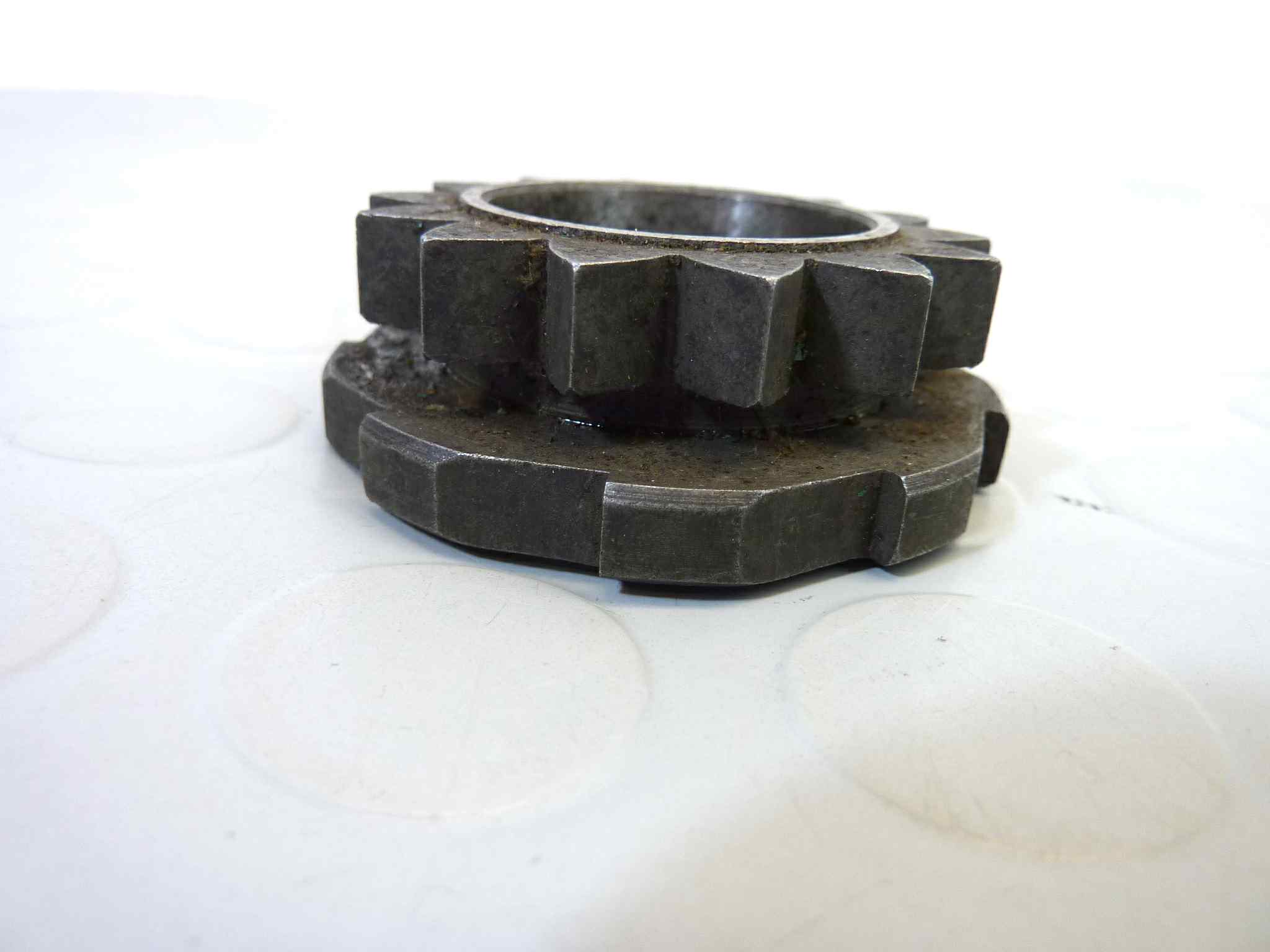 Ingranaggio messa in moto Guzzi Zigolo 110 14 denti NUOVO fondo di magazzino, LEGGI DESCRIZIONE - immagine 3