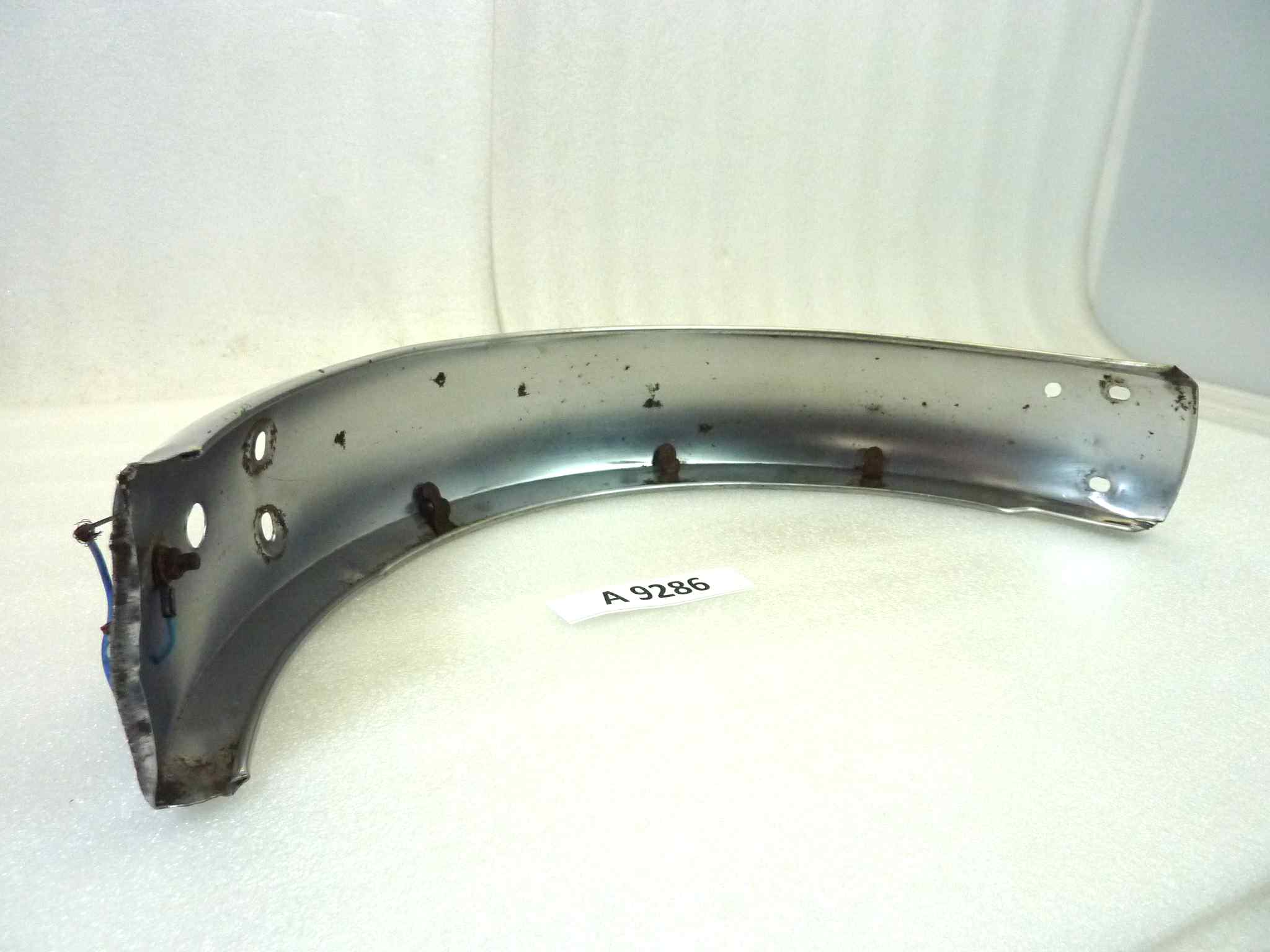 Parafango posteriore ciclomotore mini bike Benelli Cimatti Guzzi vari modelli epoca lungh al piano cm 47 - altezza al piano cm 19 - largh max 8,5 cm - immagine 4