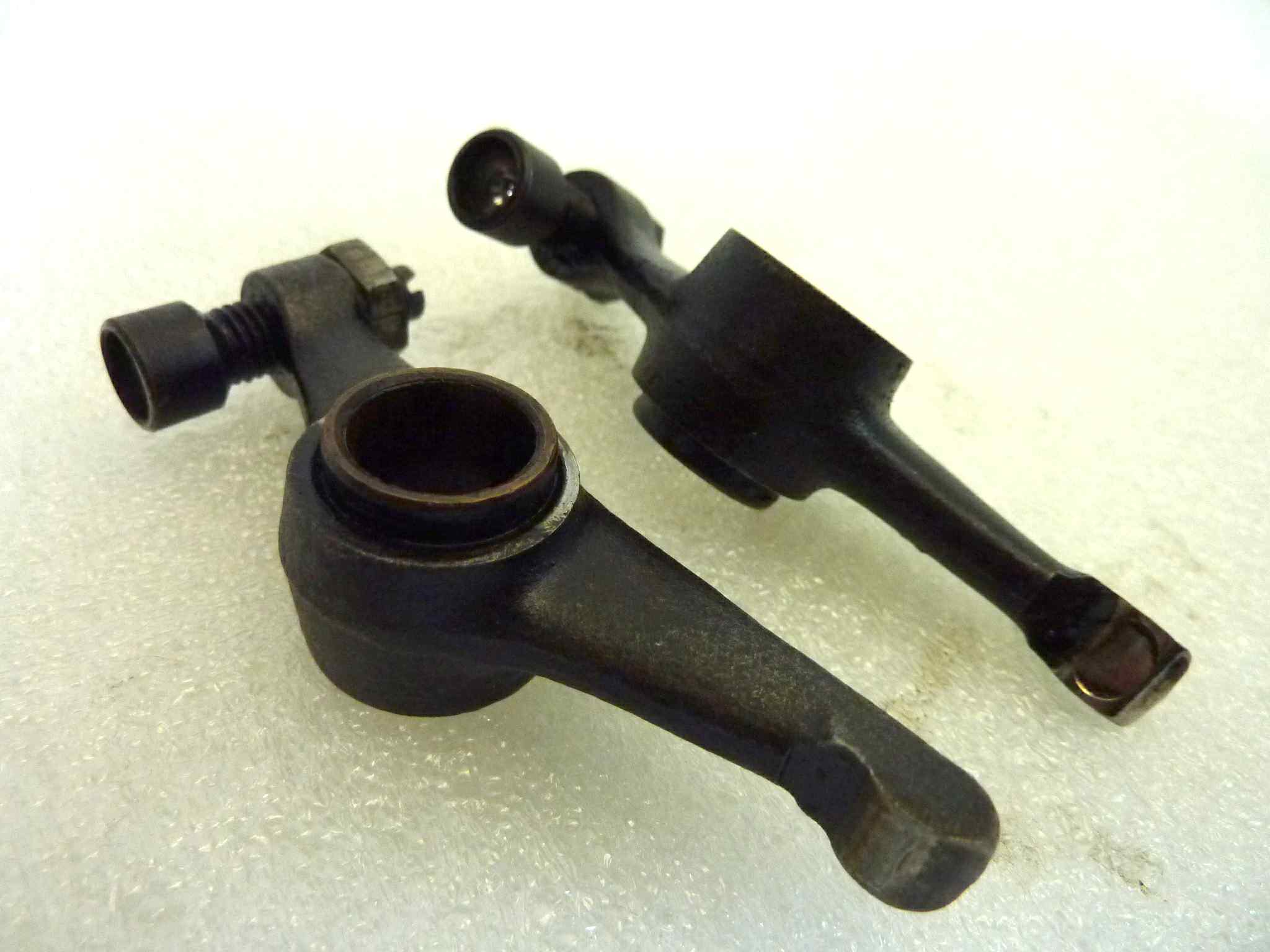 Bilancieri aspirazione scarico Guzzi Galletto 160 38015 coppia - immagine 7