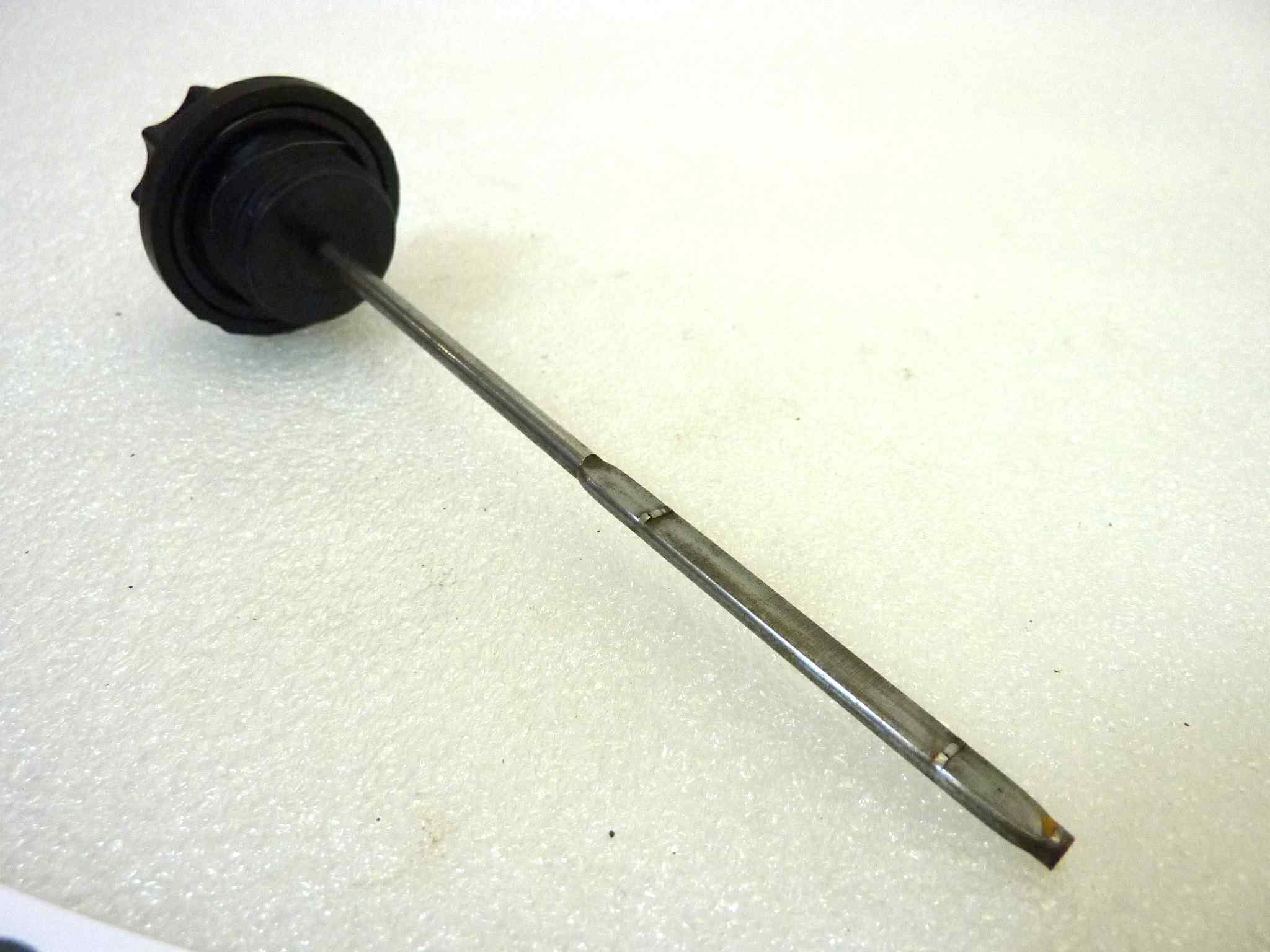 Tappo livello olio Guzzi Nevada XPA polizia 750 1995 - 2002 lunghezza astina 120 mm lungh tot 145 mm NUOVO fondo di magazzino, LEGGI DESCRIZIONE - immagine 2