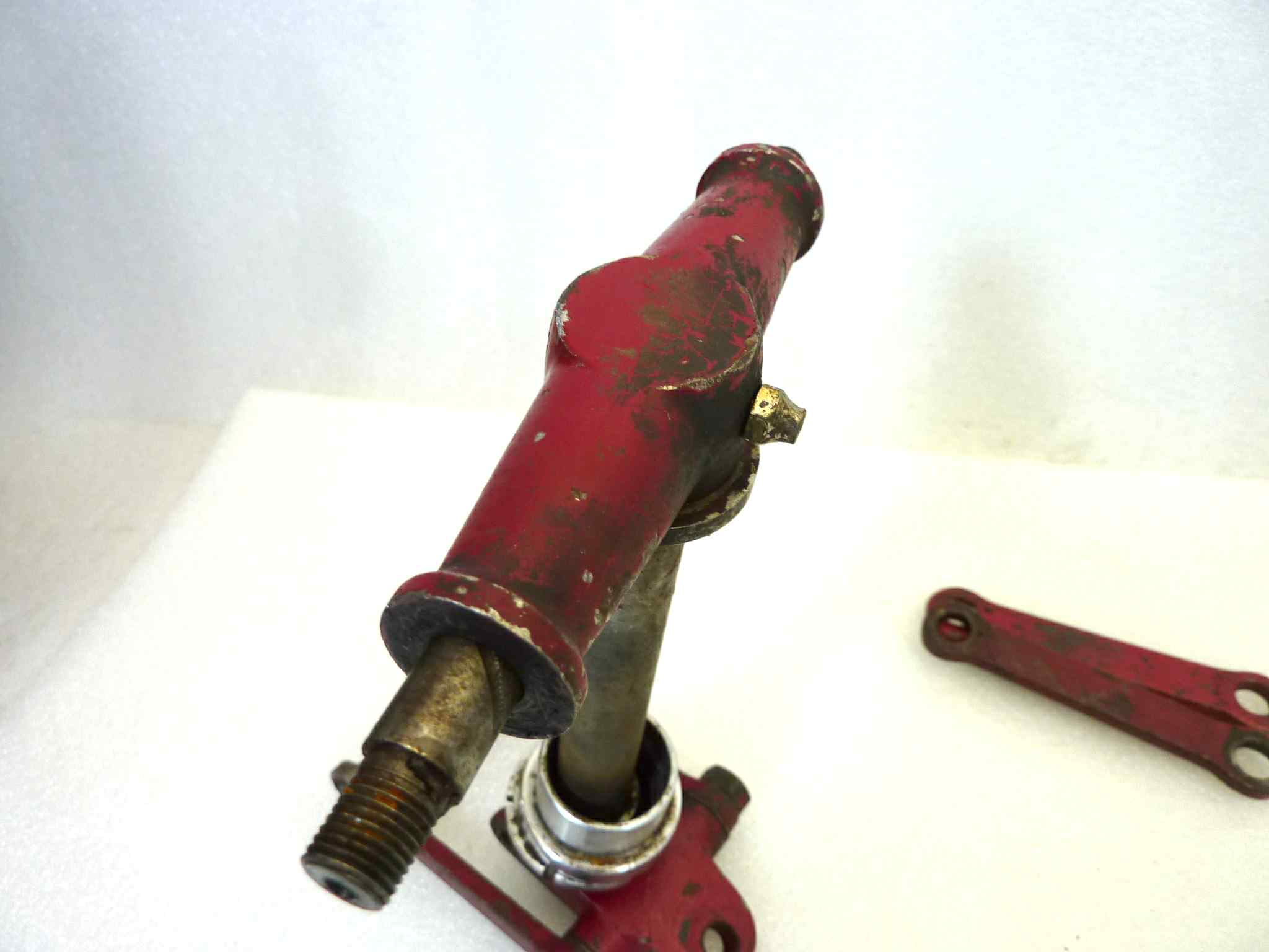 Canotto forcella con forcellino superiore e biscottini Guzzi Guzzino anteriore sterzo - immagine 8