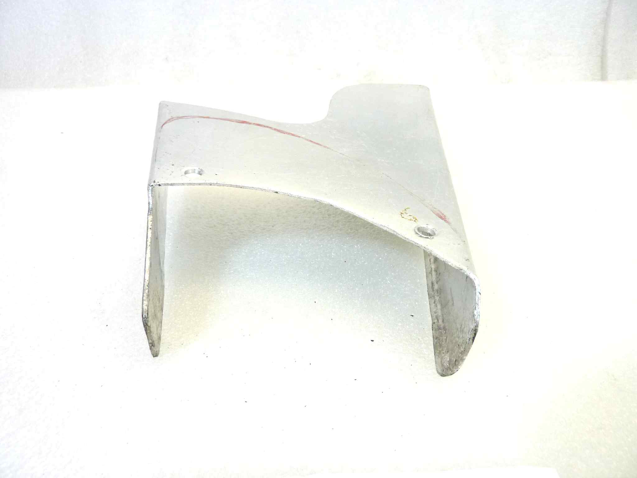 Carter copripignone Moto Guzzi Guzzino 65B alluminio - immagine 4