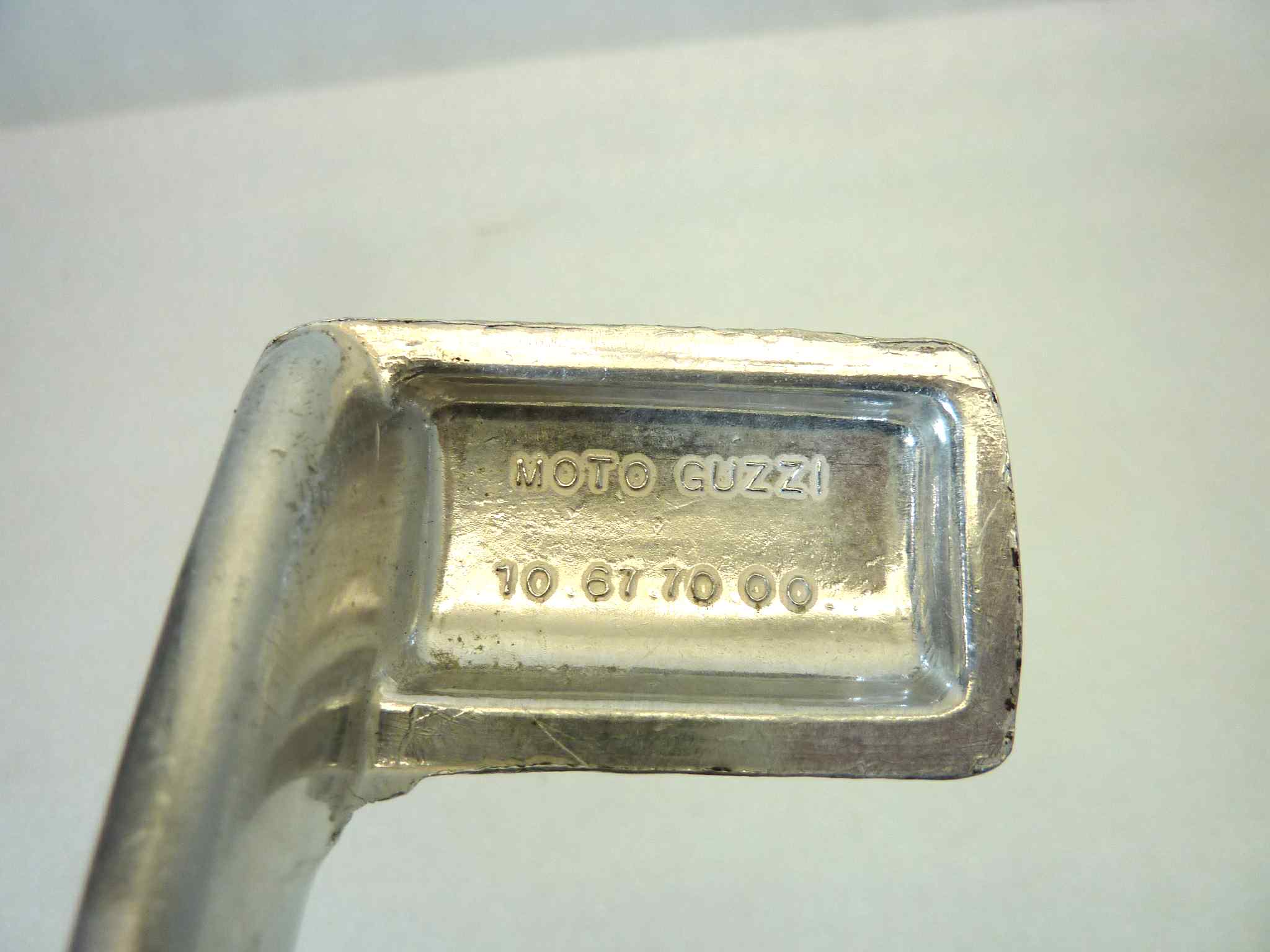 Leva pedale freno posteriore Guzzi Nuovo Falcone cod 10677000 NUOVO fondo di magazzino, LEGGI DESCRIZIONE - immagine 3