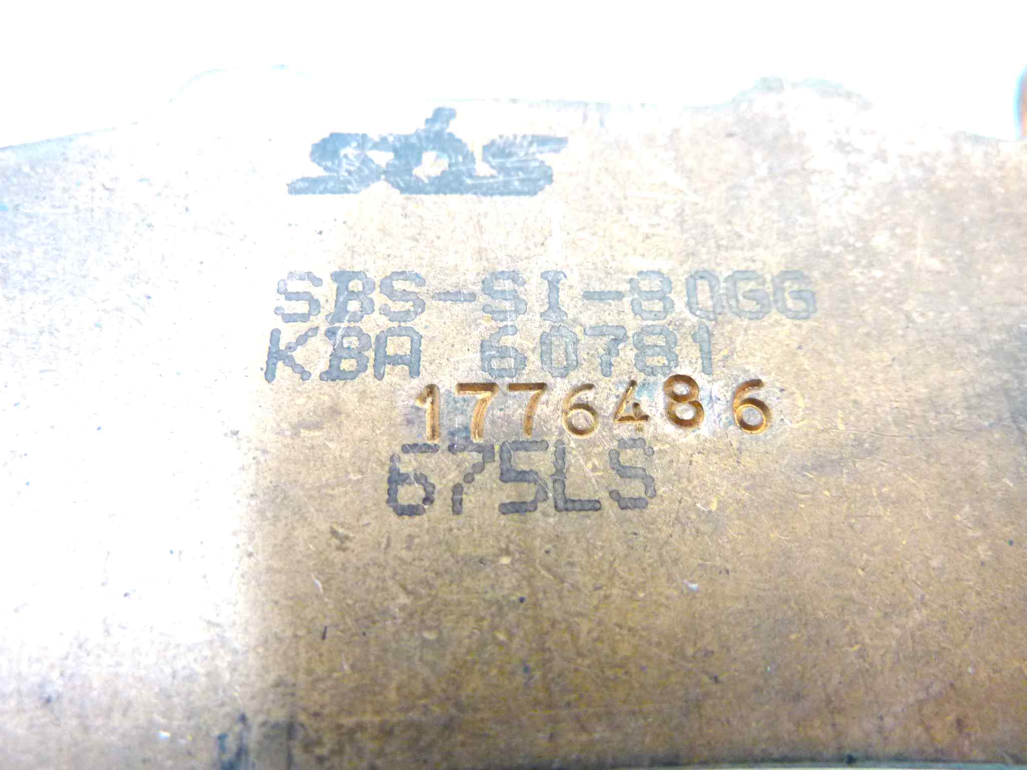 Pastiglie freno SBS SI 8066 KBA 60781 675LS 1776487 NUOVO fondo di magazzino, LEGGI DESCRIZIONE - immagine 4