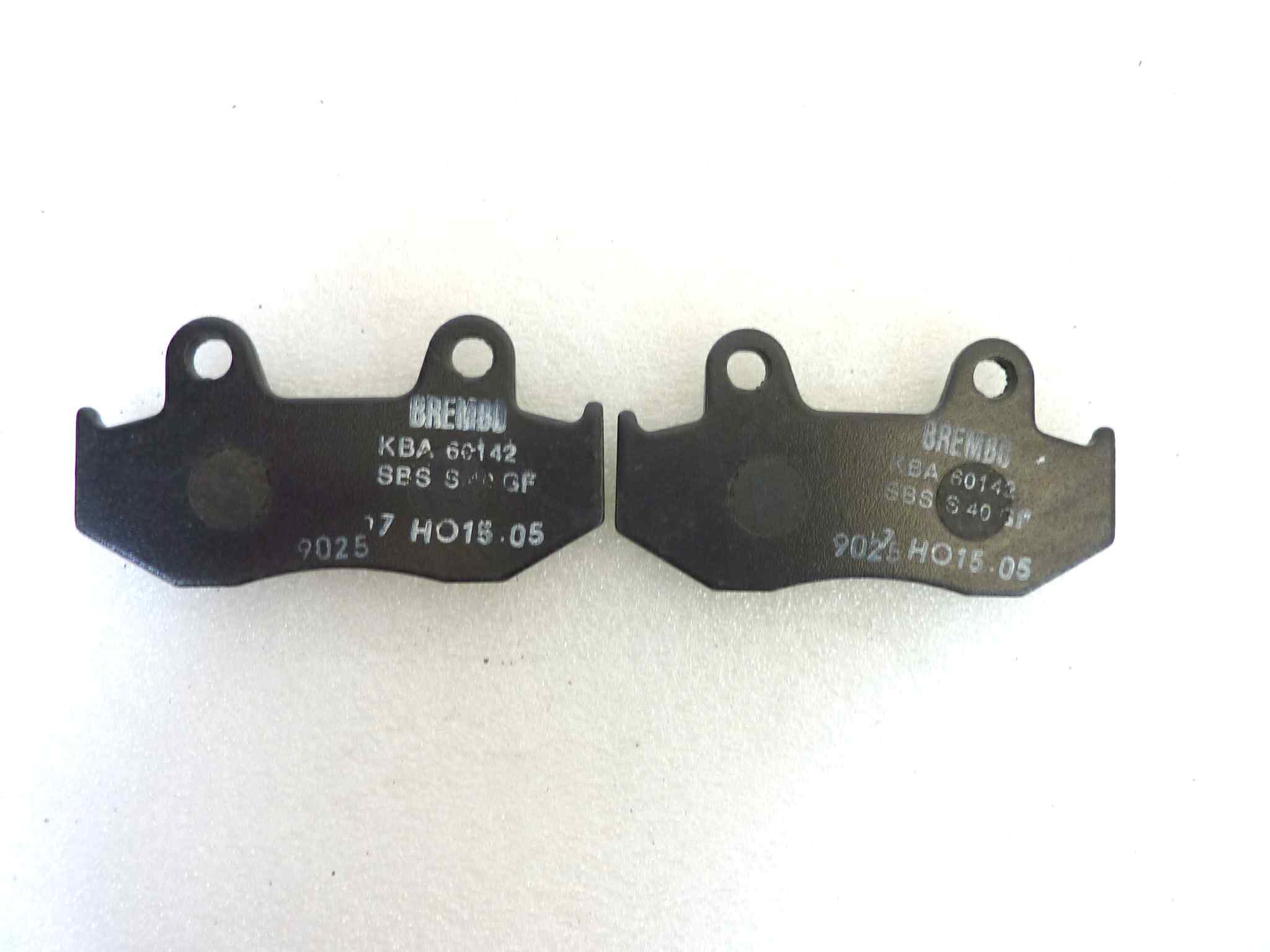 Pastiglie freno Brembo KBA 60142 SBS S 40 GF 9025 H015 05 NUOVO fondo di magazzino, LEGGI DESCRIZIONE - immagine 3