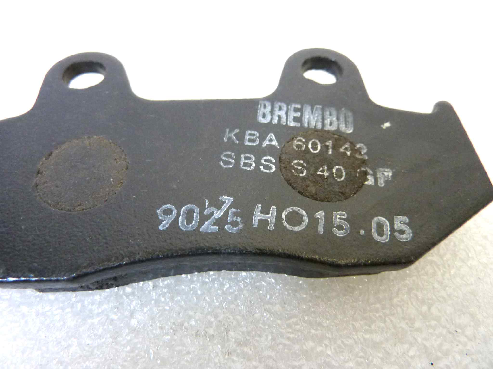 Pastiglie freno Brembo KBA 60142 SBS S 40 GF 9025 H015 05 NUOVO fondo di magazzino, LEGGI DESCRIZIONE - immagine 4