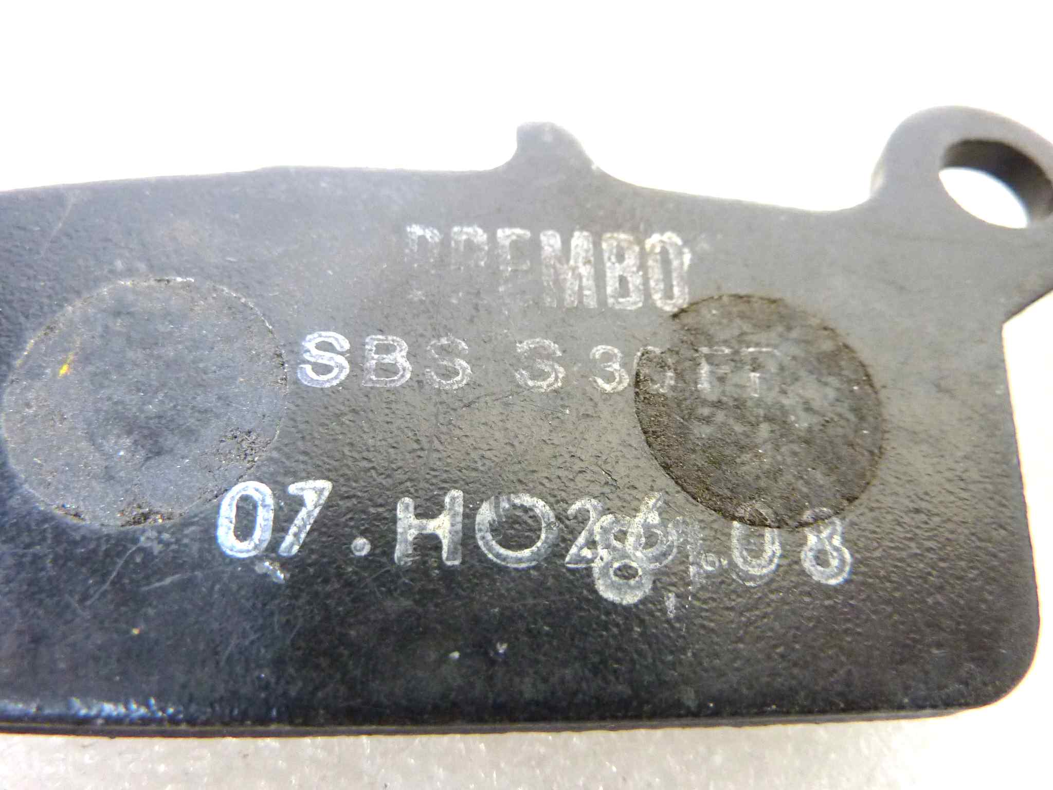 Pastiglie freno Brembo SBS S 30 FF 07 H026 08 8113 NUOVO fondo di magazzino, LEGGI DESCRIZIONE - immagine 5