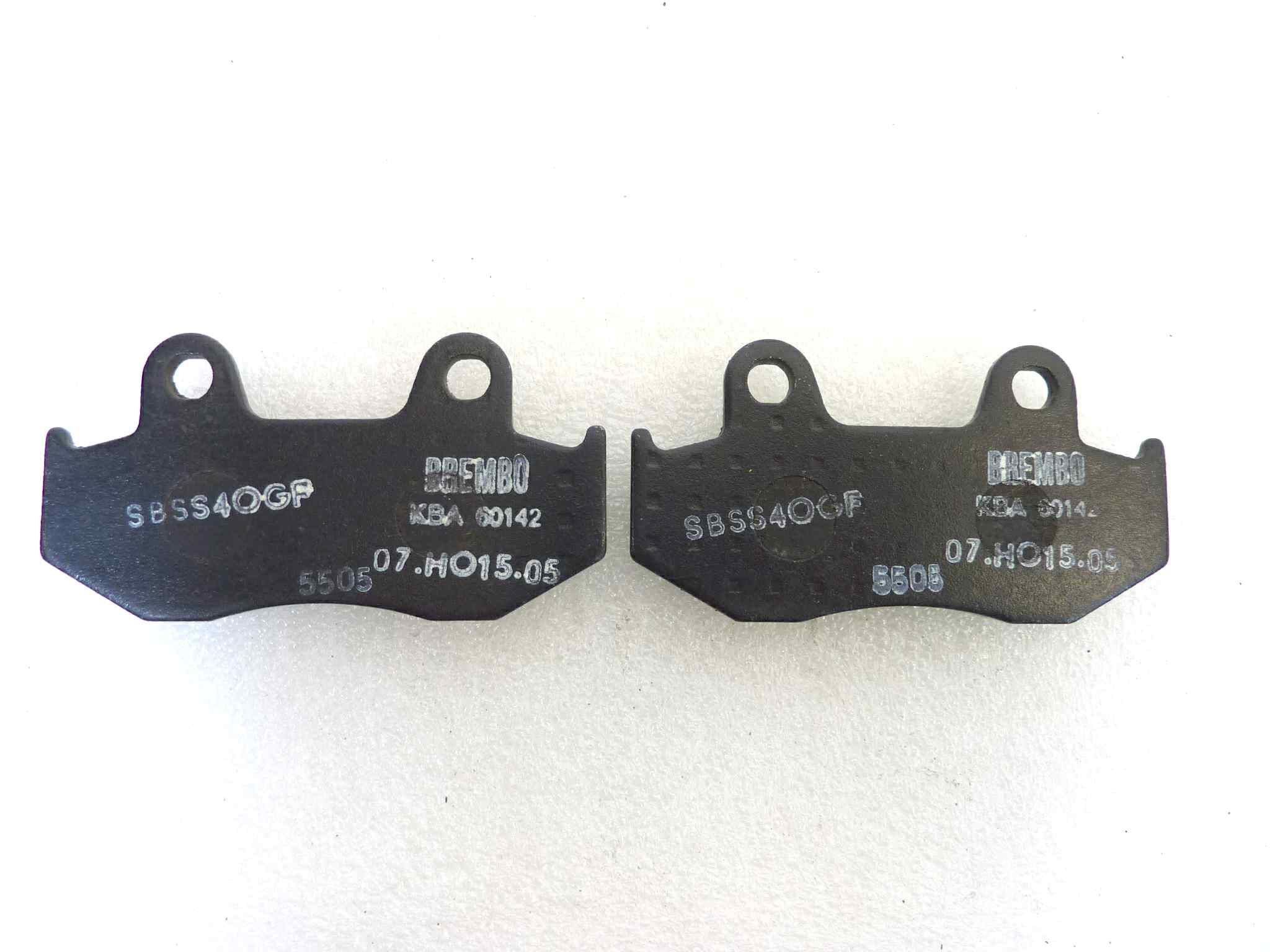 Pastiglie freno Brembo KBA 60142 SBS S 40 GF 07 HO15 05 5505 NUOVO fondo di magazzino, LEGGI DESCRIZIONE - immagine 4