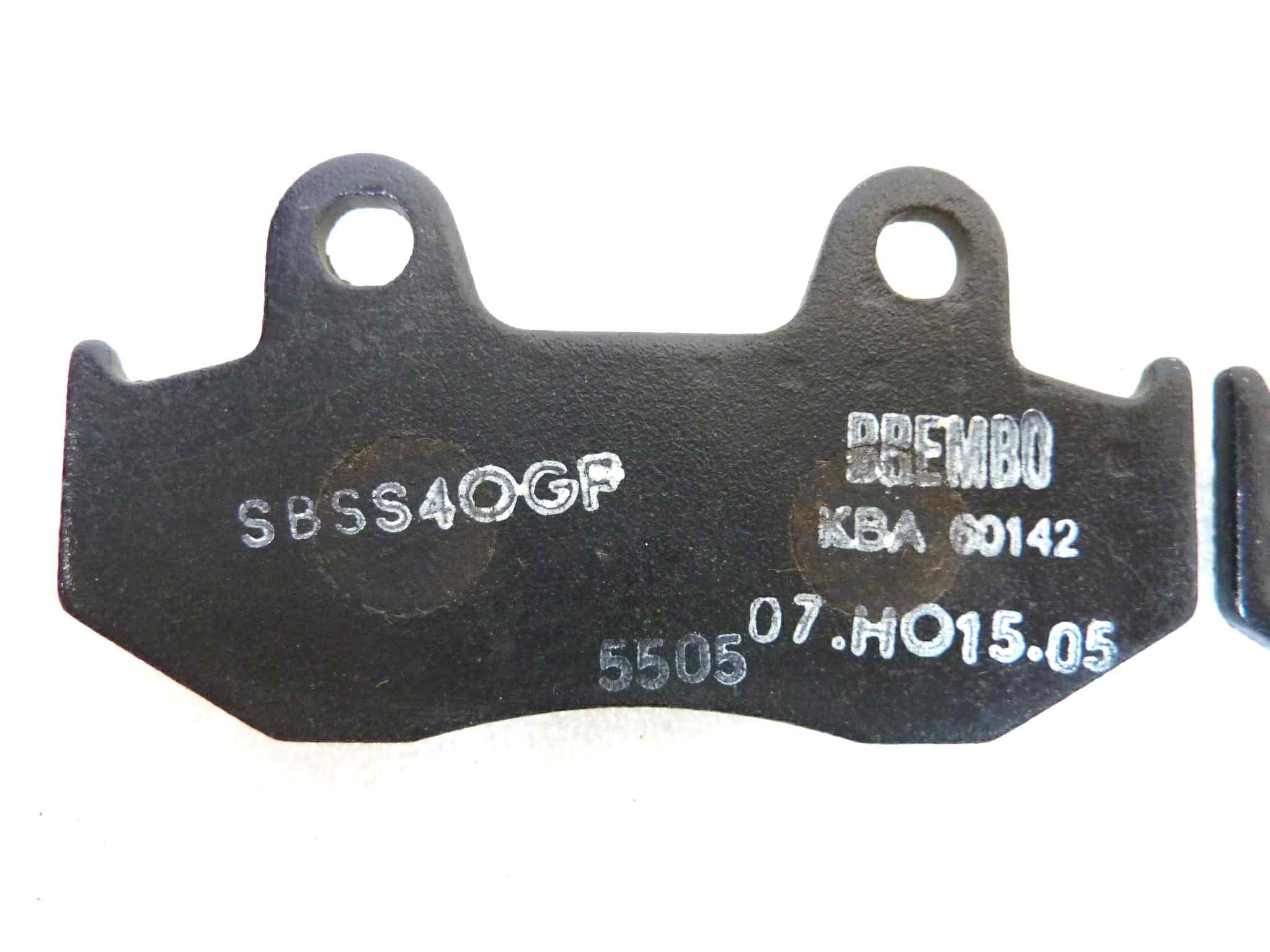 Pastiglie freno Brembo KBA 60142 SBS S 40 GF 07 HO15 05 5505 NUOVO fondo di magazzino, LEGGI DESCRIZIONE - immagine 5