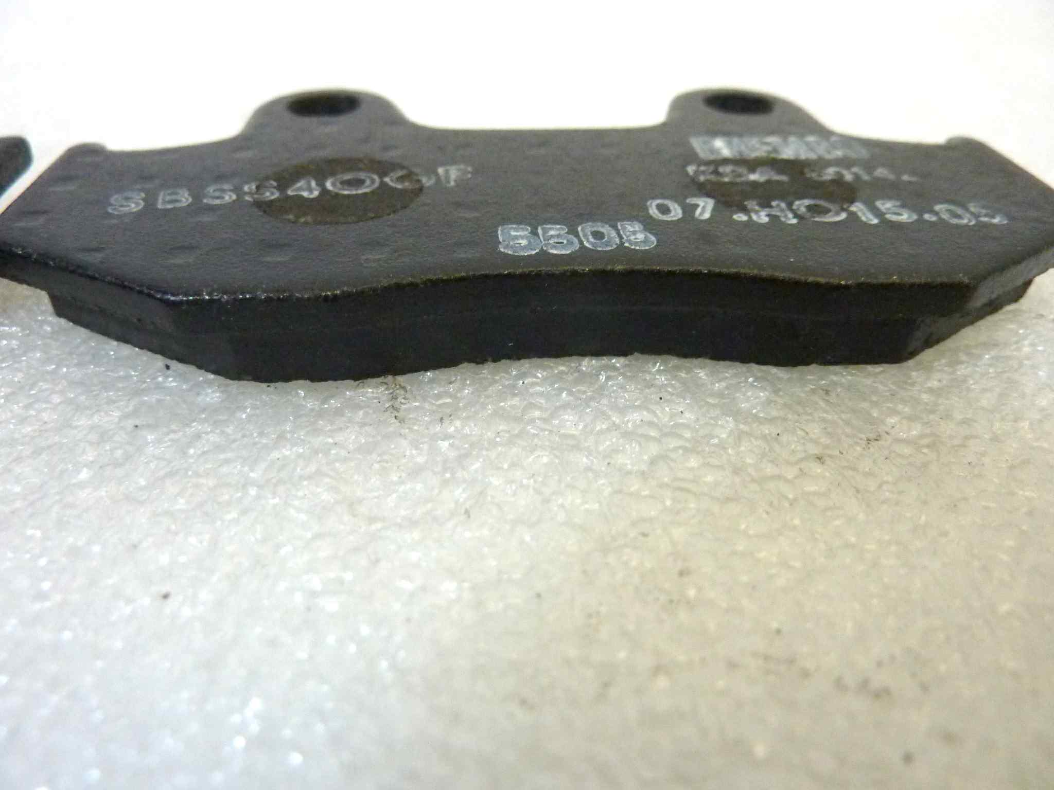 Pastiglie freno Brembo KBA 60142 SBS S 40 GF 07 HO15 05 5505 NUOVO fondo di magazzino, LEGGI DESCRIZIONE - immagine 7