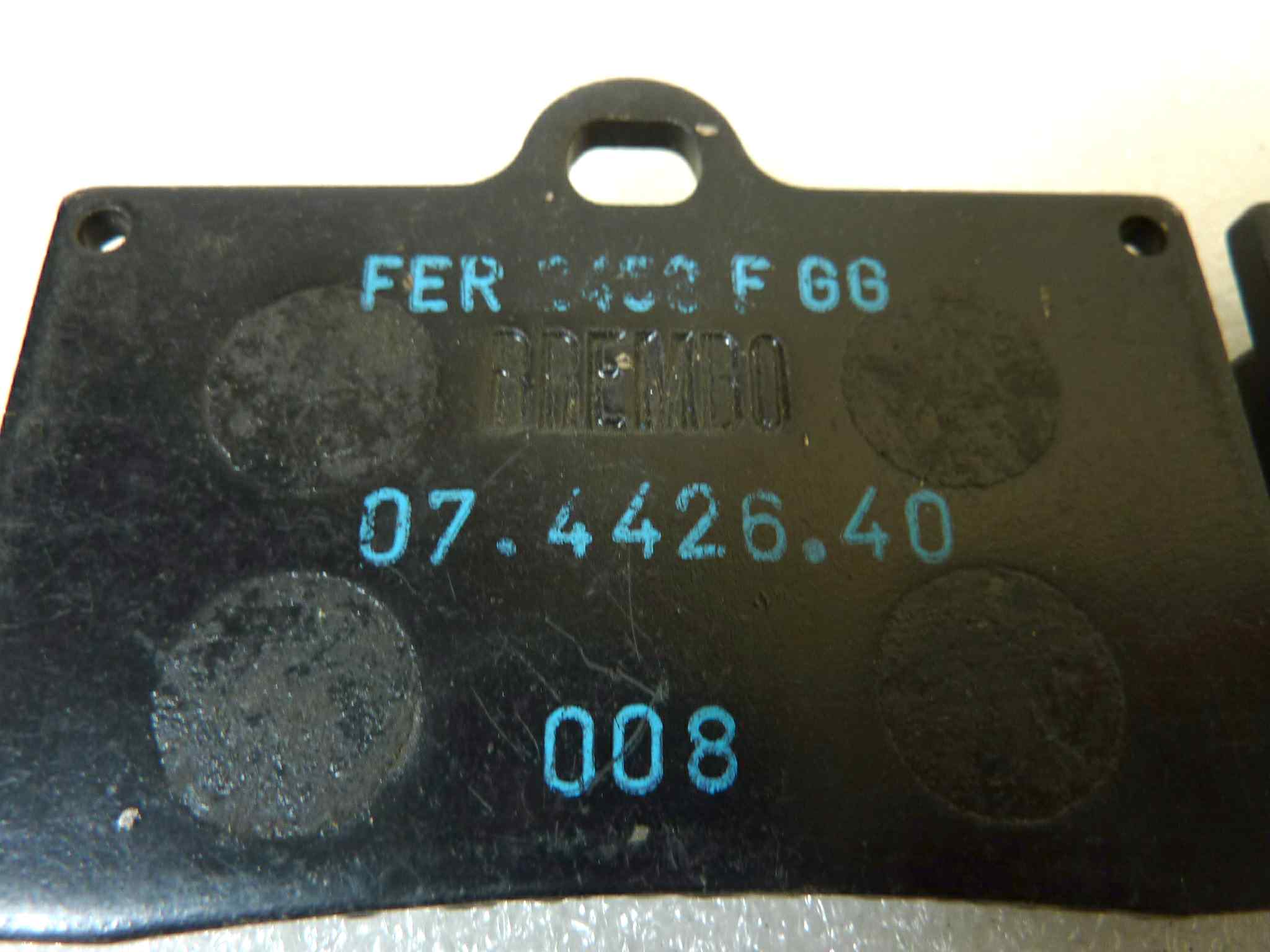 Pastiglie freno Brembo FER 2453 F66 07 4426 40 008 NUOVO fondo di magazzino, LEGGI DESCRIZIONE - immagine 4