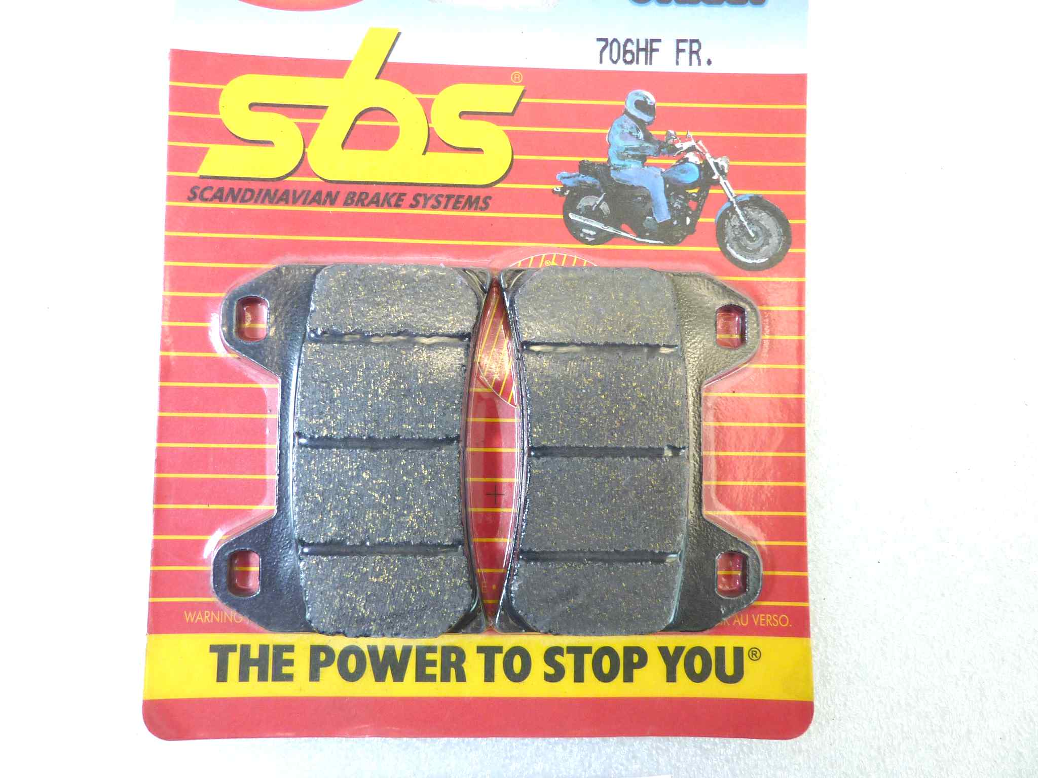 Pastiglie freno SBS 706HF FR 6567060 Aprilia Benelli Cagiva Ducati Husqvarna KTM Guzzi Suzuki Voxan Yamaha NUOVO fondo di magazzino, LEGGI DESCRIZIONE - immagine 2