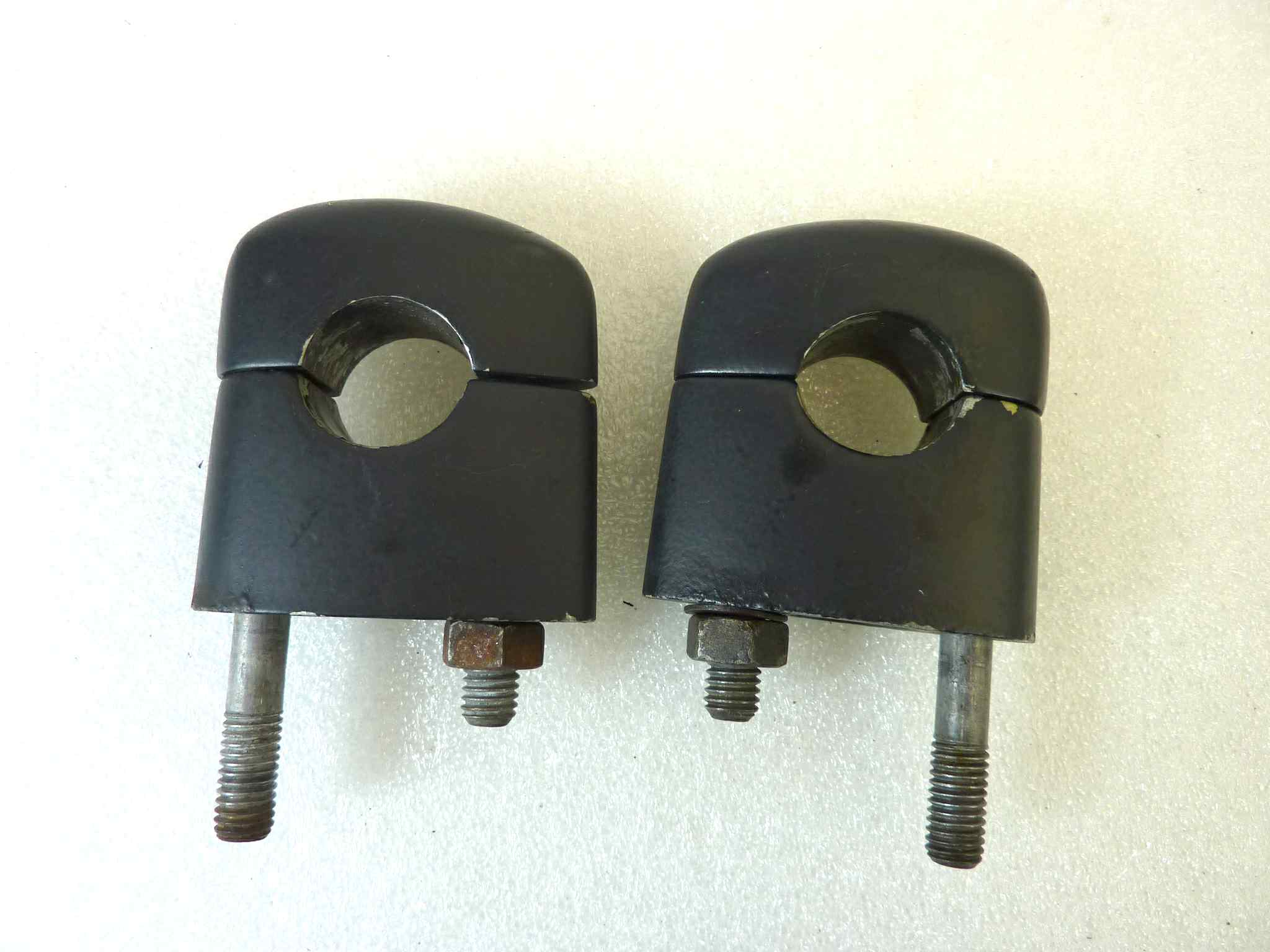 Riser supporti manubrio cavallotti BMW R75 R80 R90 R100 - immagine 2