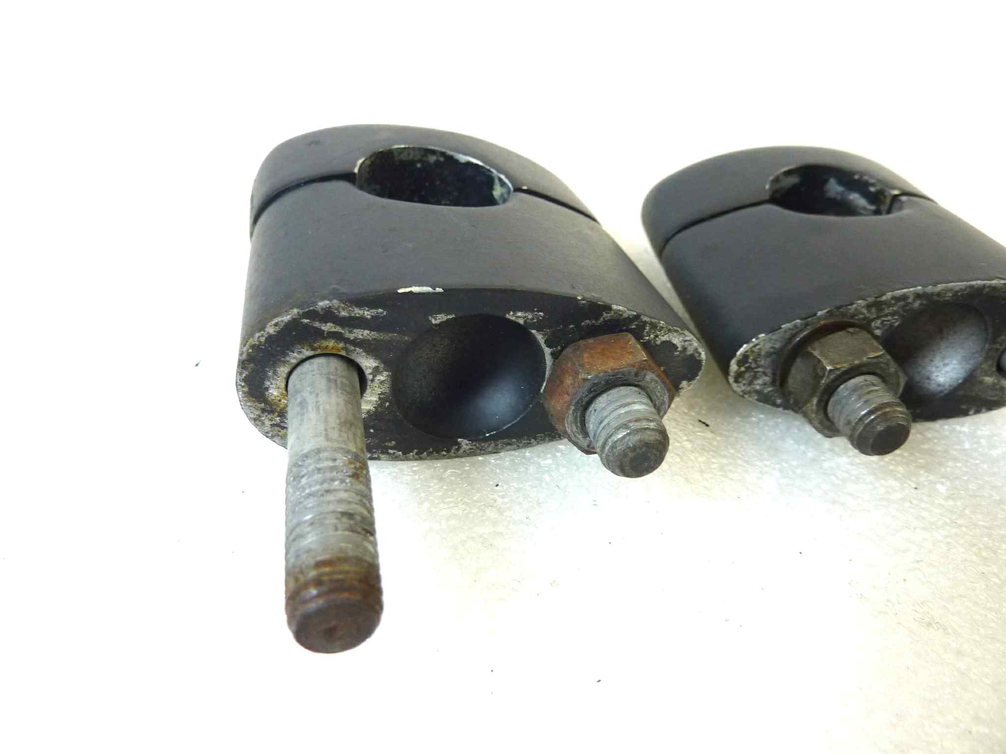 Riser supporti manubrio cavallotti BMW R75 R80 R90 R100 - immagine 3