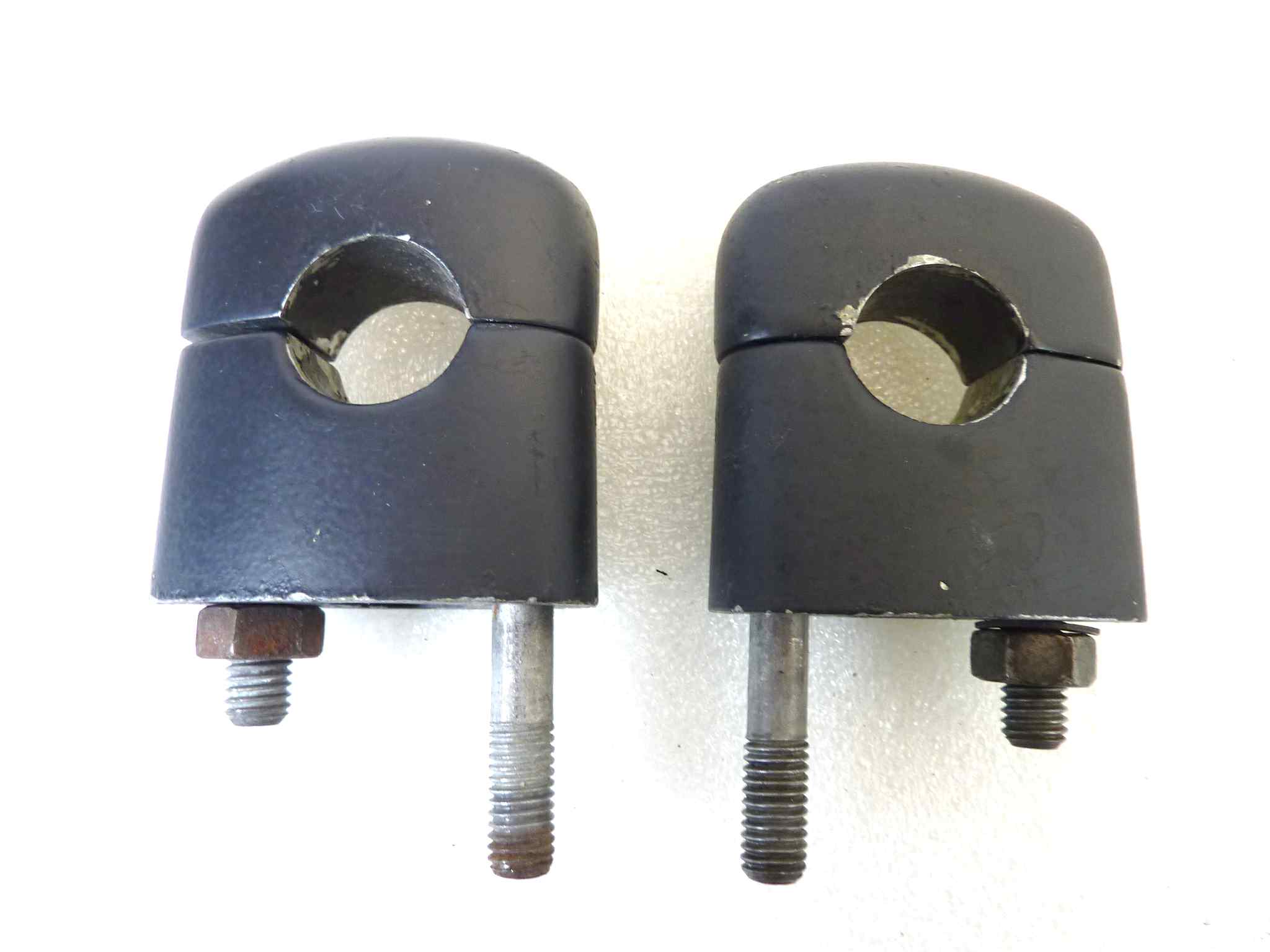 Riser supporti manubrio cavallotti BMW R75 R80 R90 R100 - immagine 5