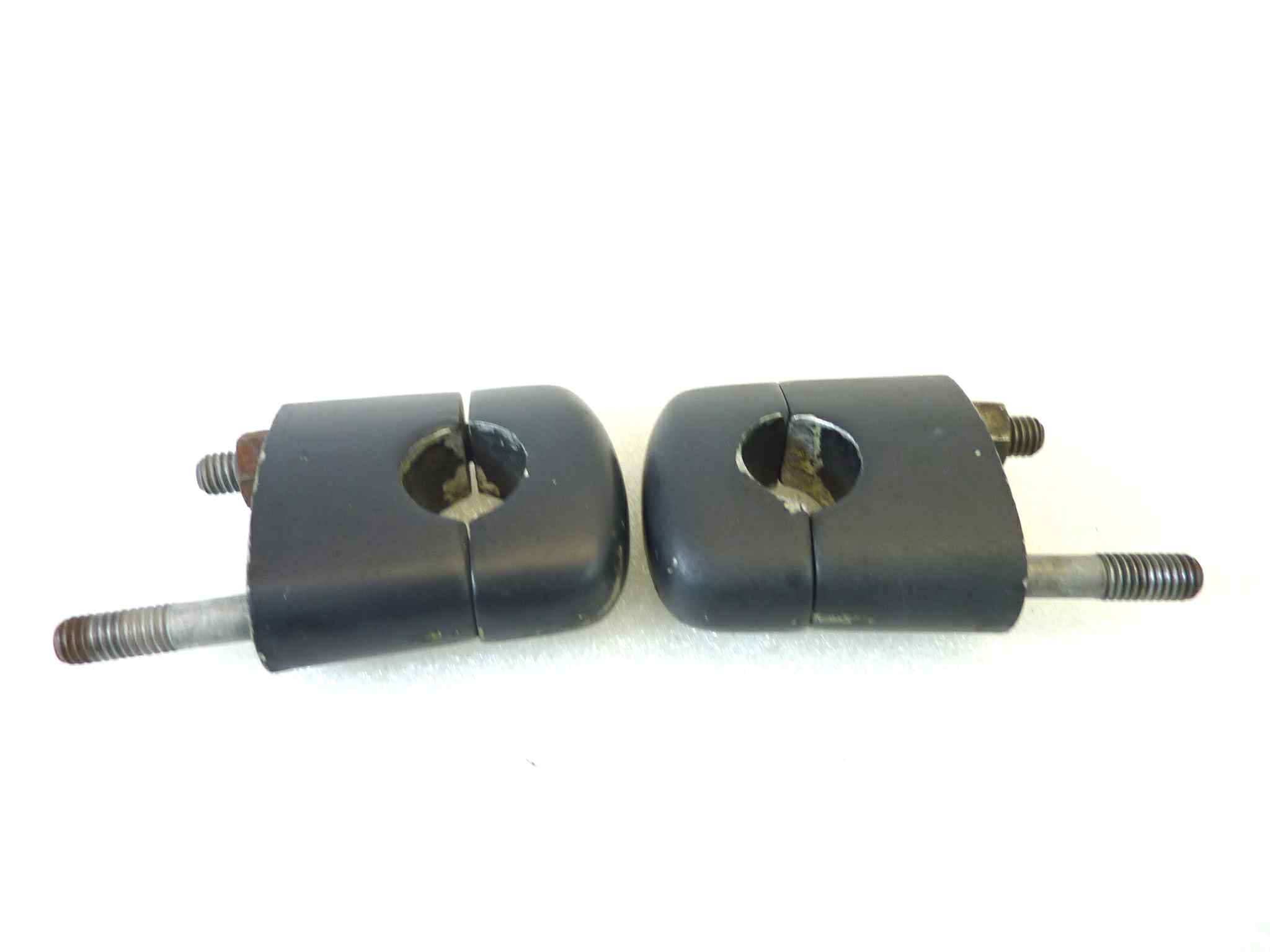 Riser supporti manubrio cavallotti BMW R75 R80 R90 R100 - immagine 7