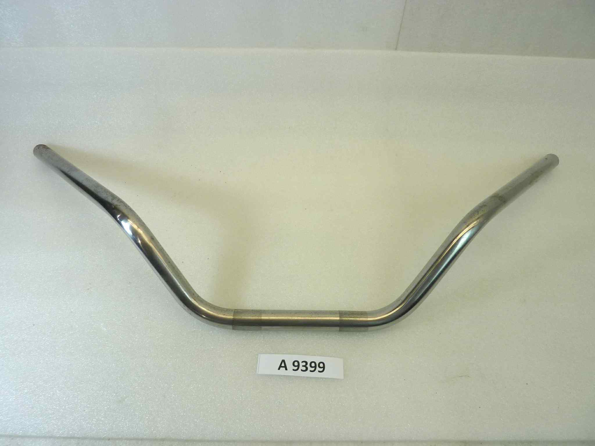 Manubrio moto epoca Cagiva Guzzi Gilera Bianchi Benelli diam 22 mm larghezza 76 cm altezza max 15 cm lungh centrale 20 NUOVO fondo di magazzino, LEGGI DESCRIZIONE