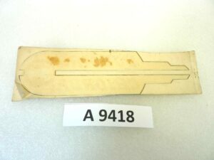 Adesivo decalcomania bicicletta moto epoca Chiorda scritta doppia speculare originale no replica NUOVO fondo di magazzino, LEGGI DESCRIZIONE