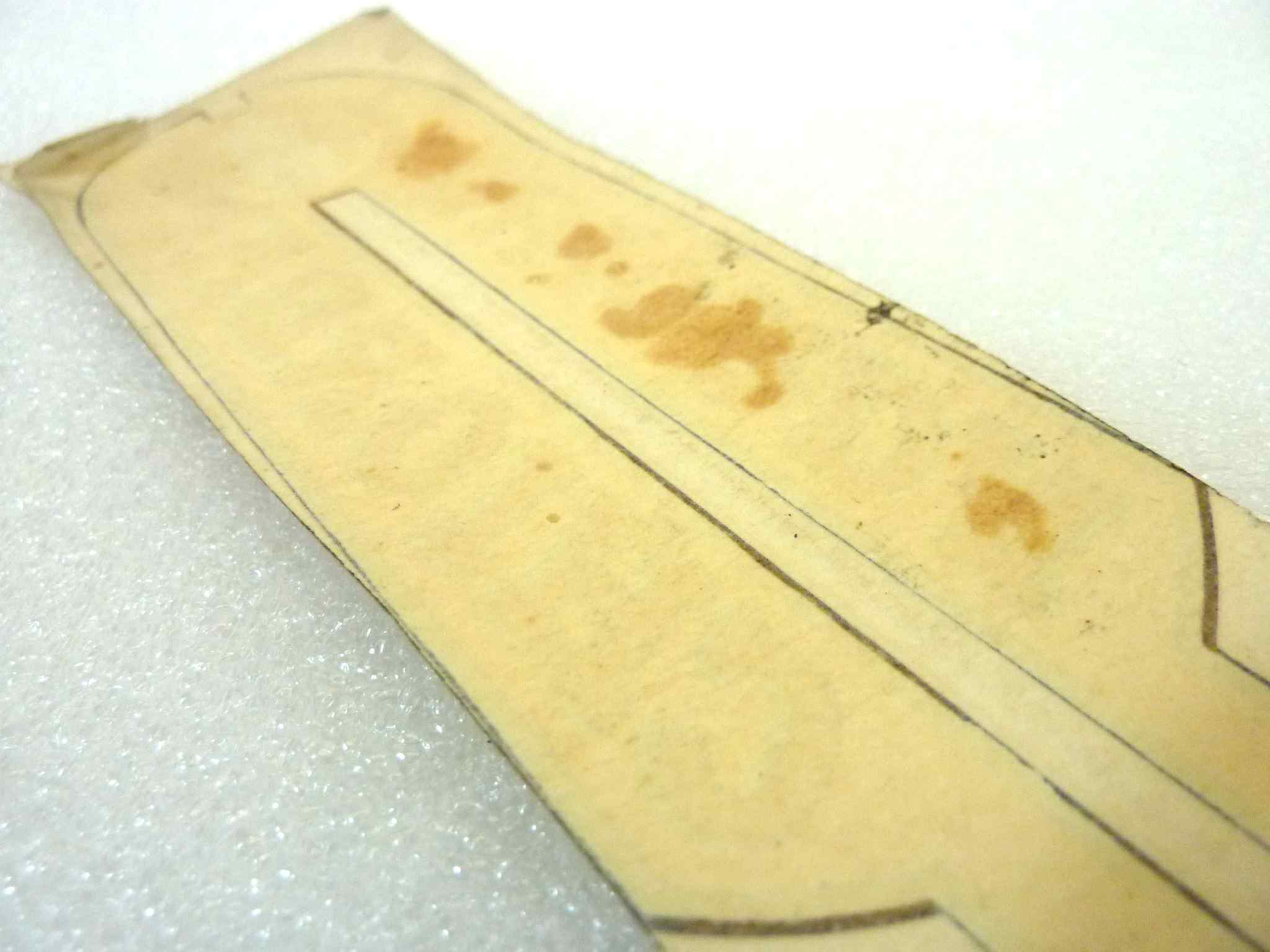 Adesivo decalcomania bicicletta moto epoca Chiorda scritta doppia speculare originale no replica NUOVO fondo di magazzino, LEGGI DESCRIZIONE - immagine 3