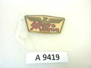 Coppia adesivi serbatoio Moto Morini Corsarino 48 resinati originale no replica NUOVO fondo di magazzino, LEGGI DESCRIZIONE