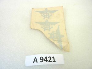 Adesivo decalcomania fregio logo moto Rumi epoca 3 pezzi originale no replica NUOVO fondo di magazzino, LEGGI DESCRIZIONE