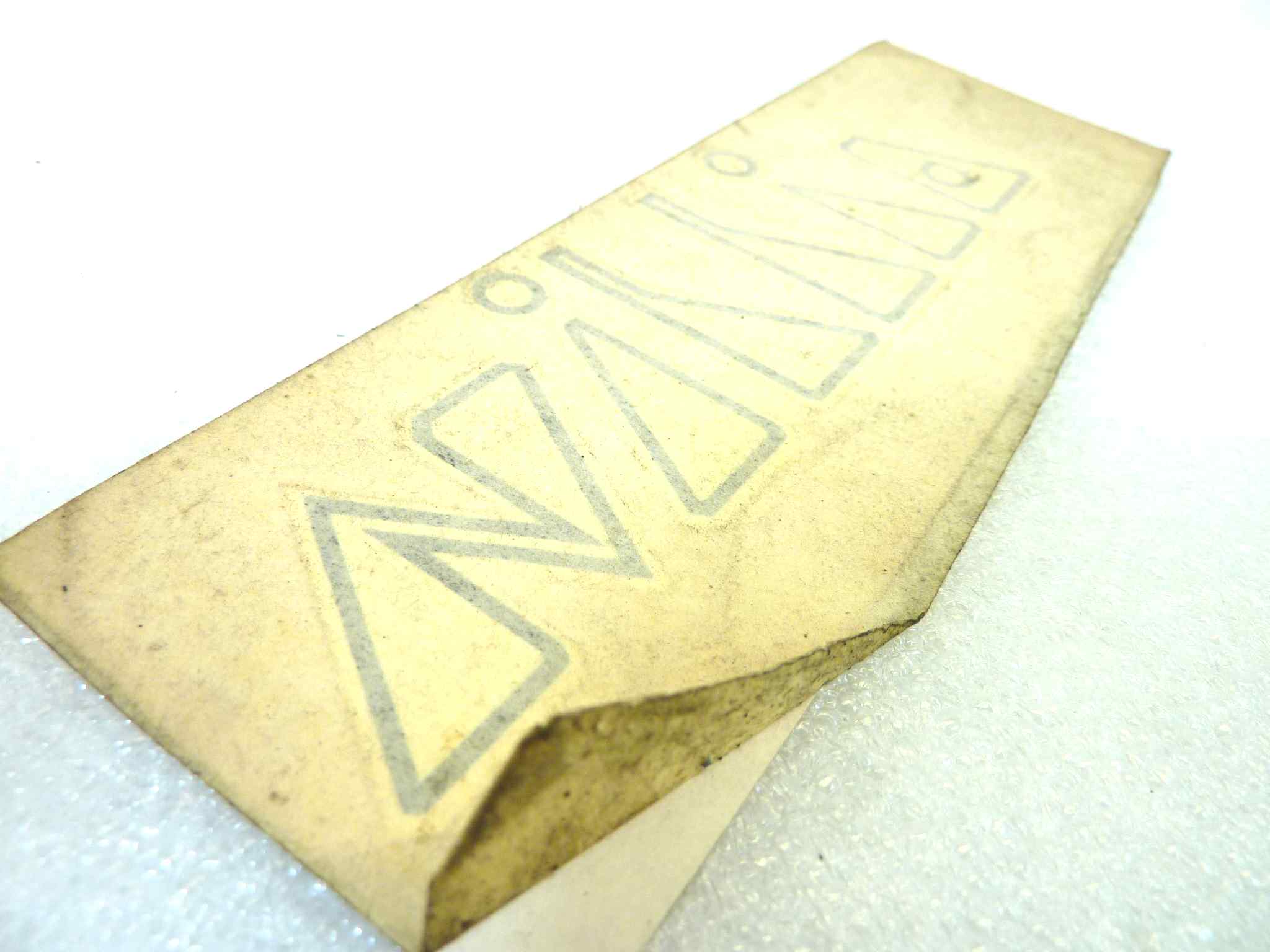 Decalcomania adesivo guzzi Nibbio 170 x 55 mm originale no replica NUOVO fondo di magazzino, LEGGI DESCRIZIONE - immagine 3