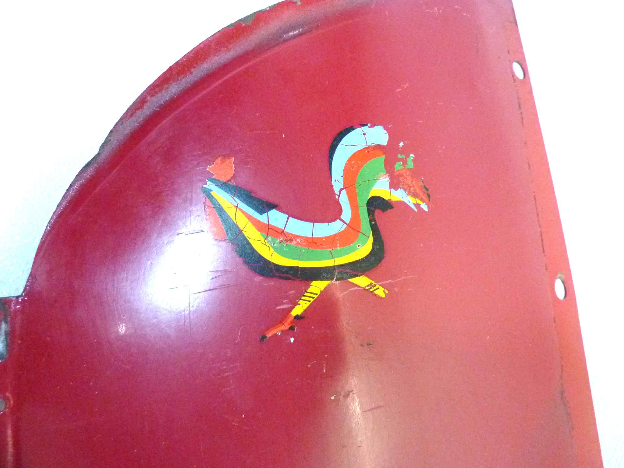 Paragambe destro Moto Guzzi Galletto 192 AE - immagine 2