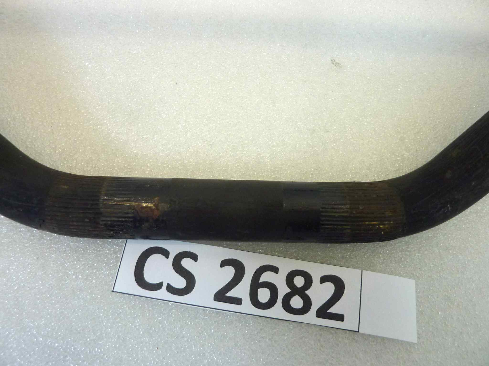Manubrio enduro epoca Cagiva Guzzi Gilera diametro 22 mm lunghezza 82 cm altezza 11 cm larghezza centrale 12 cm - immagine 4