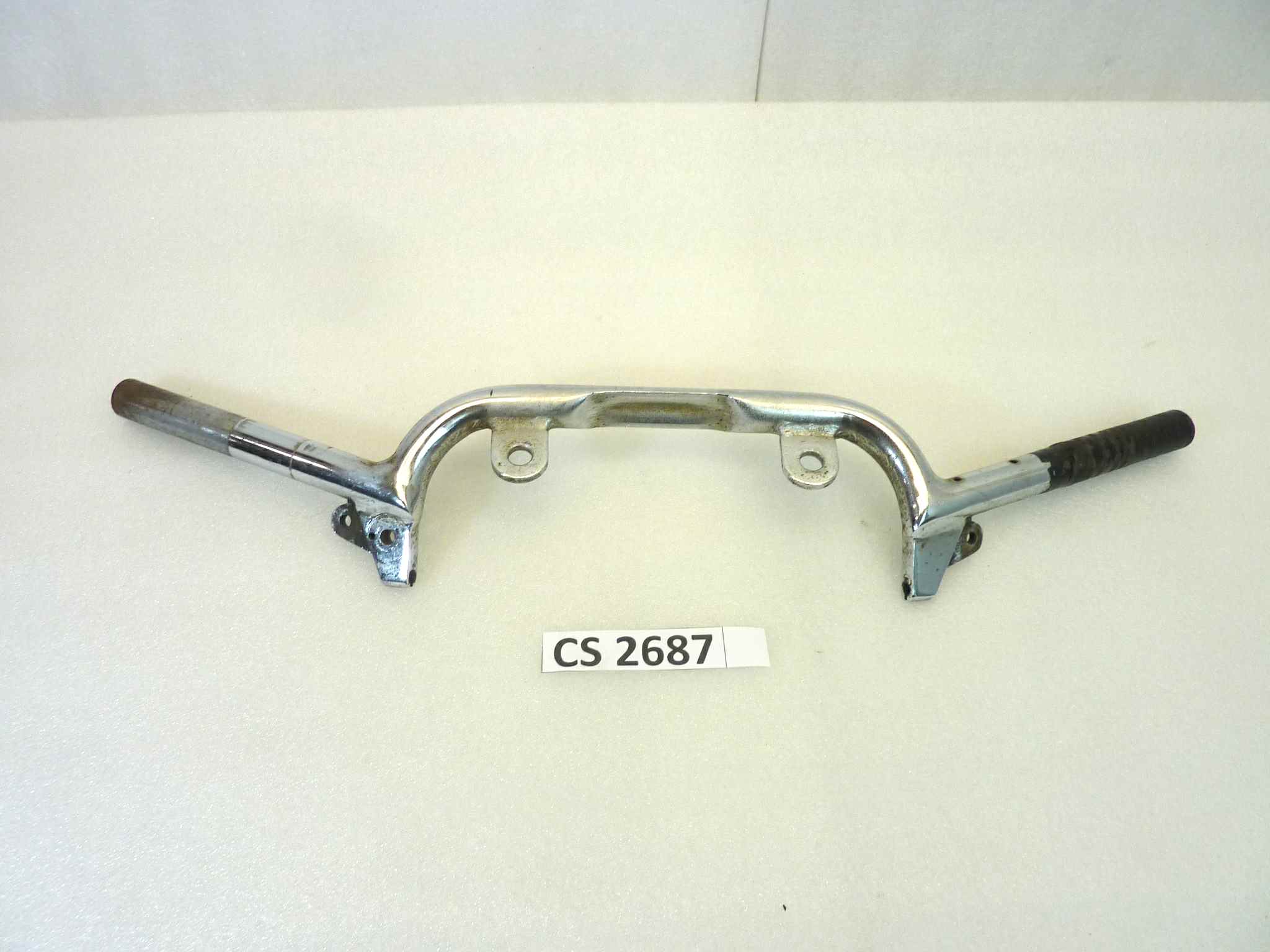 Manubrio Moto Guzzi Lodola Sport leggermente storto