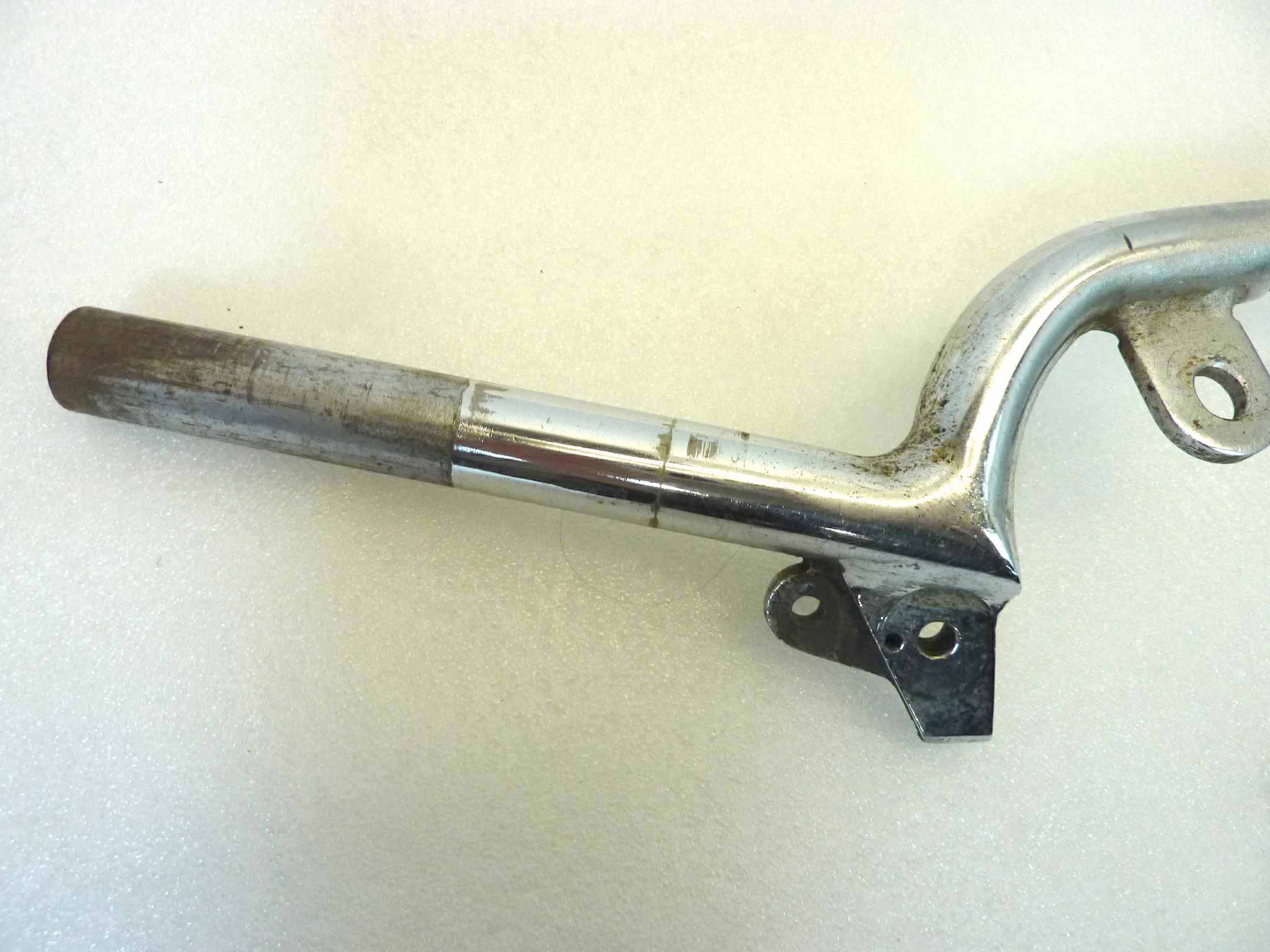 Manubrio Moto Guzzi Lodola Sport leggermente storto - immagine 2
