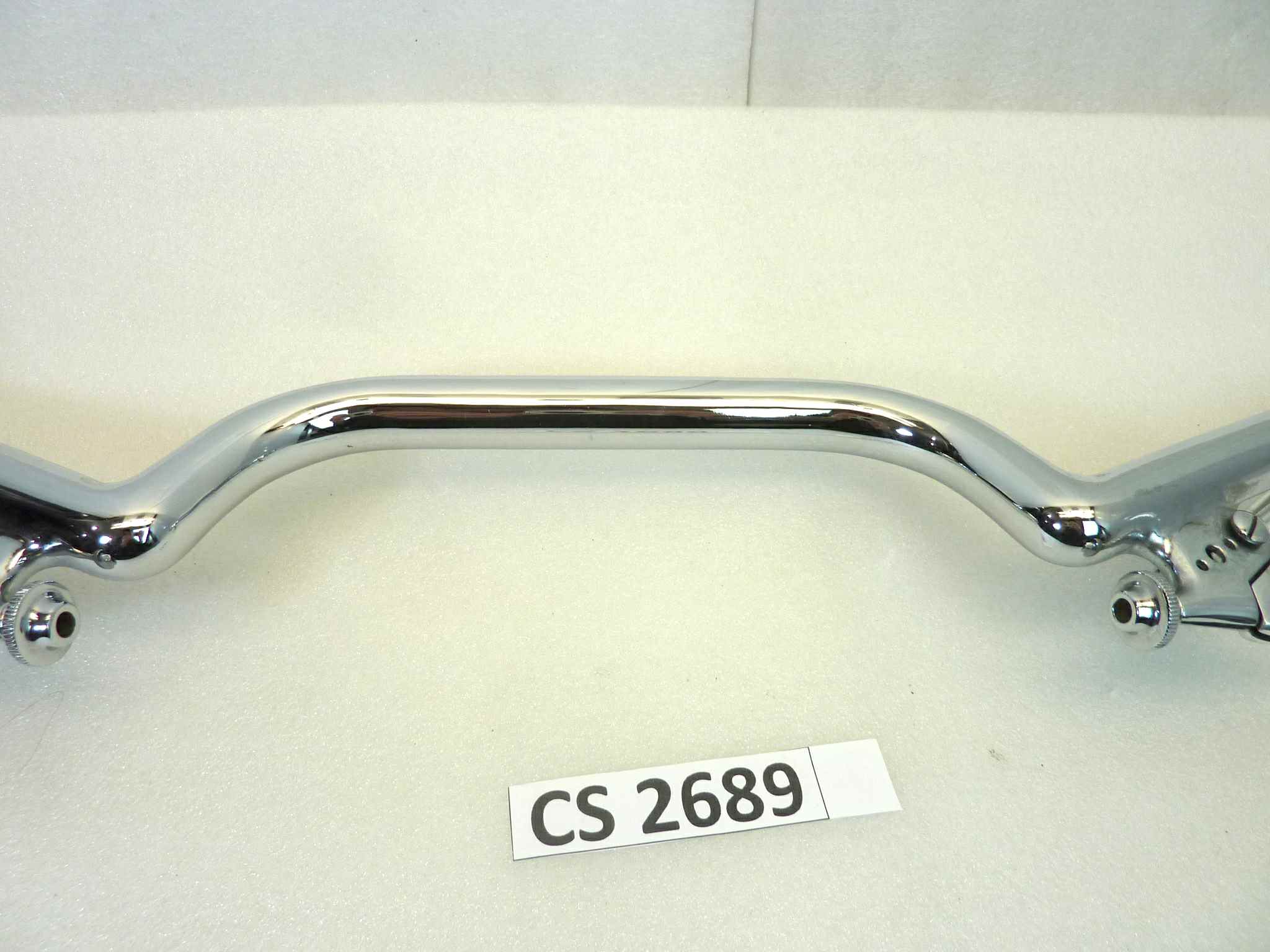 Manubrio sport epoca Guzzi Bianchi MvAgusta Gilera Benelli diam 26 cm lungh semimanubrio 21 cm larghezza central e20 cm NUOVO fondo di magazzino, vedi foto, LEGGI DESCRIZIONE - immagine 4