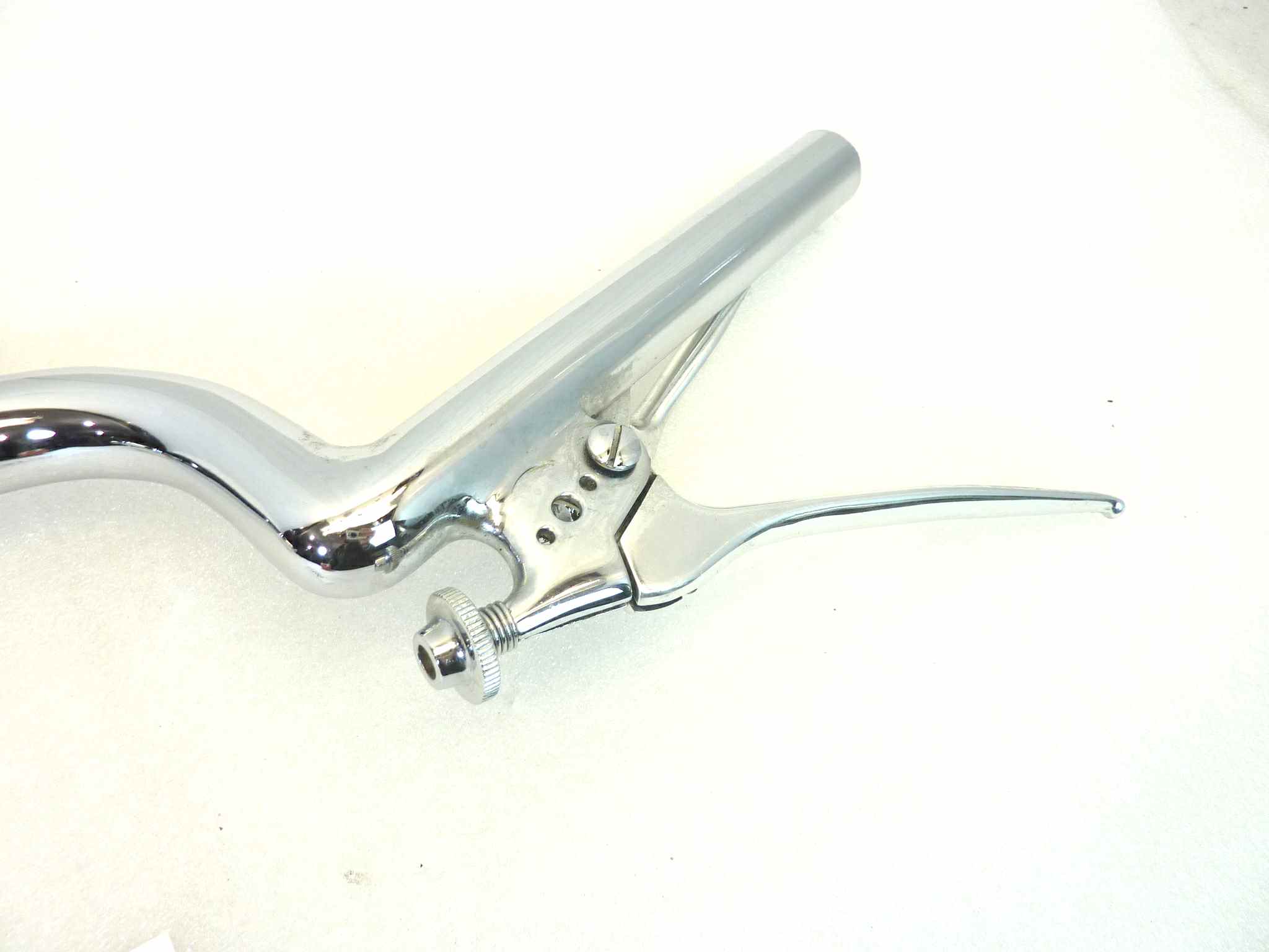 Manubrio sport epoca Guzzi Bianchi MvAgusta Gilera Benelli diam 26 cm lungh semimanubrio 21 cm larghezza central e20 cm NUOVO fondo di magazzino, vedi foto, LEGGI DESCRIZIONE - immagine 6