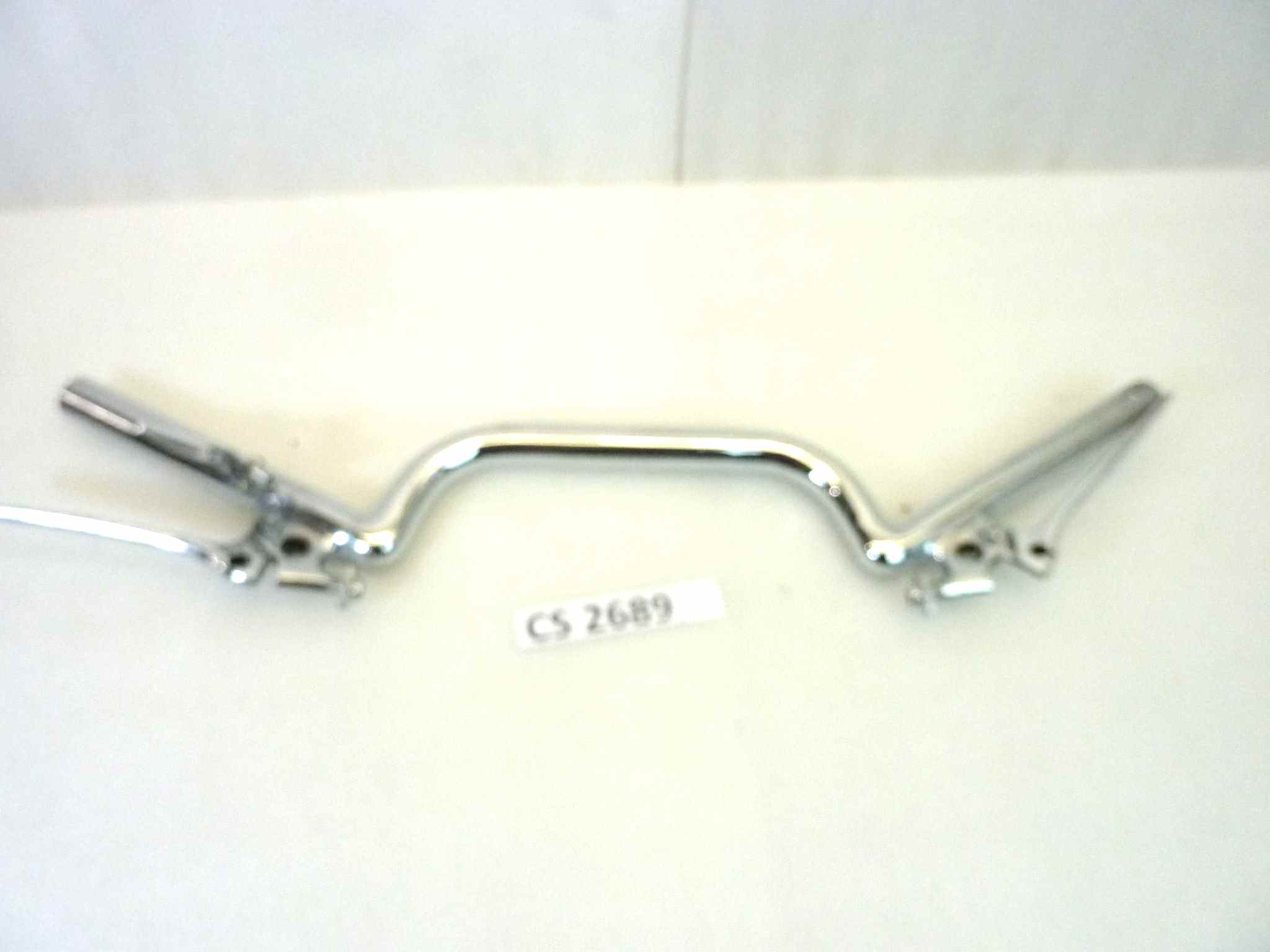 Manubrio sport epoca Guzzi Bianchi MvAgusta Gilera Benelli diam 26 cm lungh semimanubrio 21 cm larghezza central e20 cm NUOVO fondo di magazzino, vedi foto, LEGGI DESCRIZIONE - immagine 13