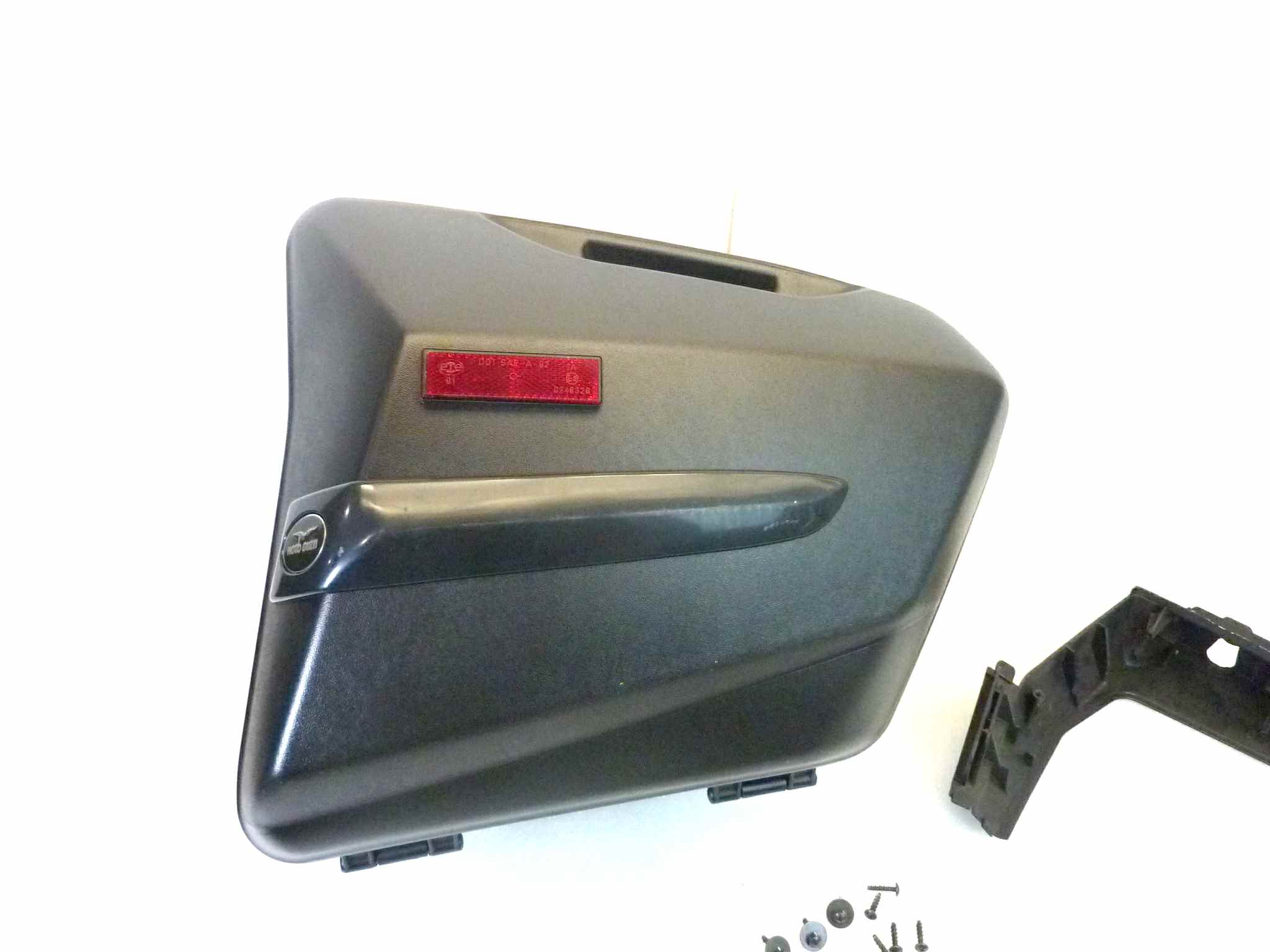 Borsa valigia laterale destra Guzzi Breva Norge cod Aprilia 105324 105325 senza serratura - immagine 5