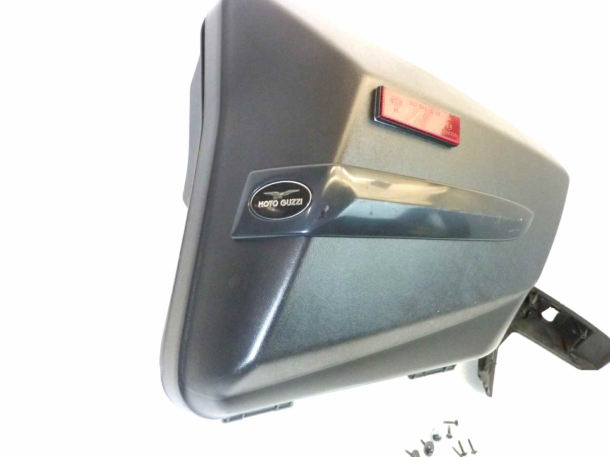Borsa valigia laterale destra Guzzi Breva Norge cod Aprilia 105324 105325 senza serratura - immagine 6