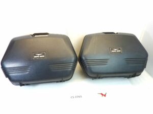 Coppia borse laterali Moto Guzzi epoca Givi Monokey