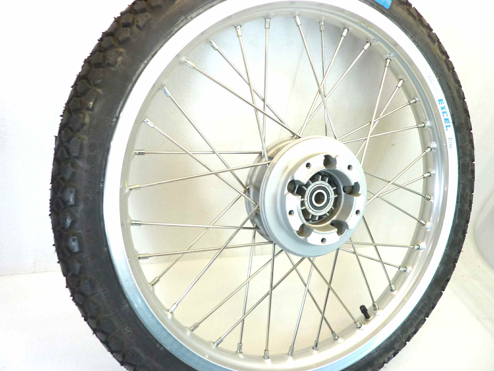 Cerchio ruota anteriore Guzzi Quota 1100 gomma nuova, cerchio Takasago Excel J 21 x 1,85 NUOVO fondo di magazzino, vedi foto, LEGGI DESCRIZIONE - immagine 2